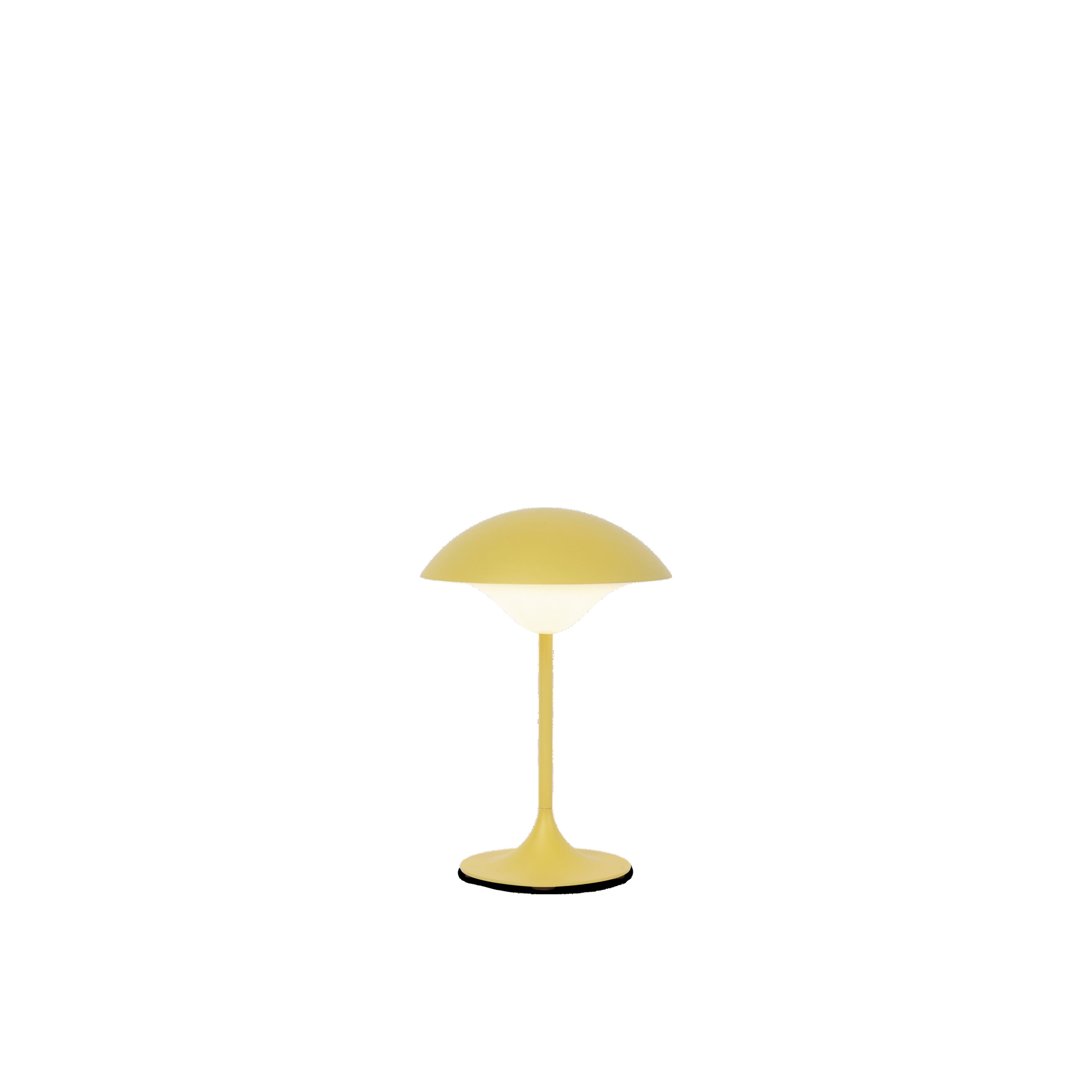 Spring Copenhagen Eclipse Table Lamp, Pale Yellow