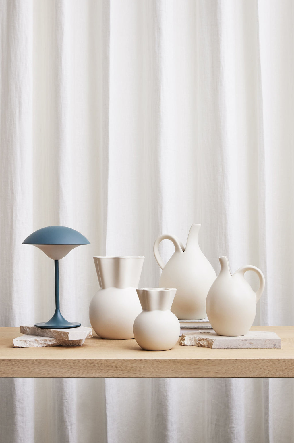 Spring Copenhagen Eclipse Table Lamp, Forest Green