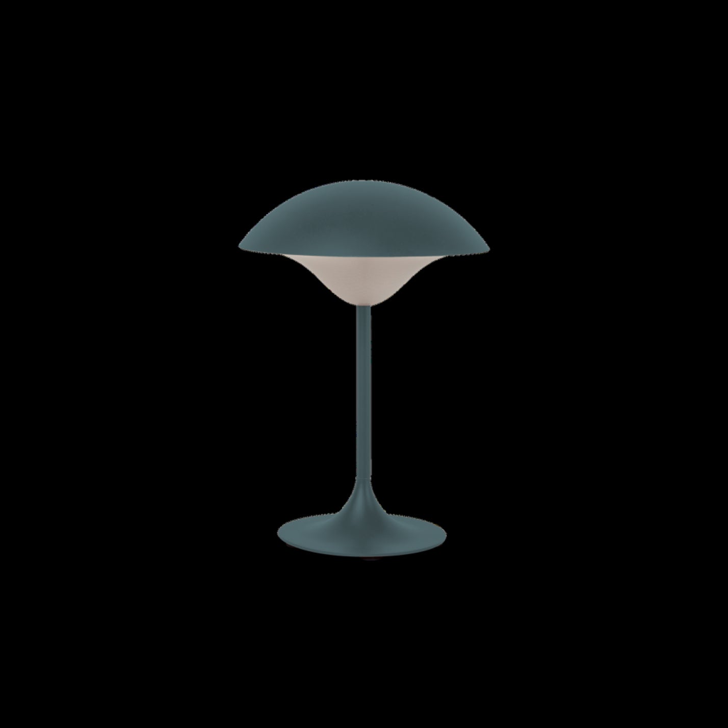 Spring Copenhagen Eclipse Table Lamp, Forest Green