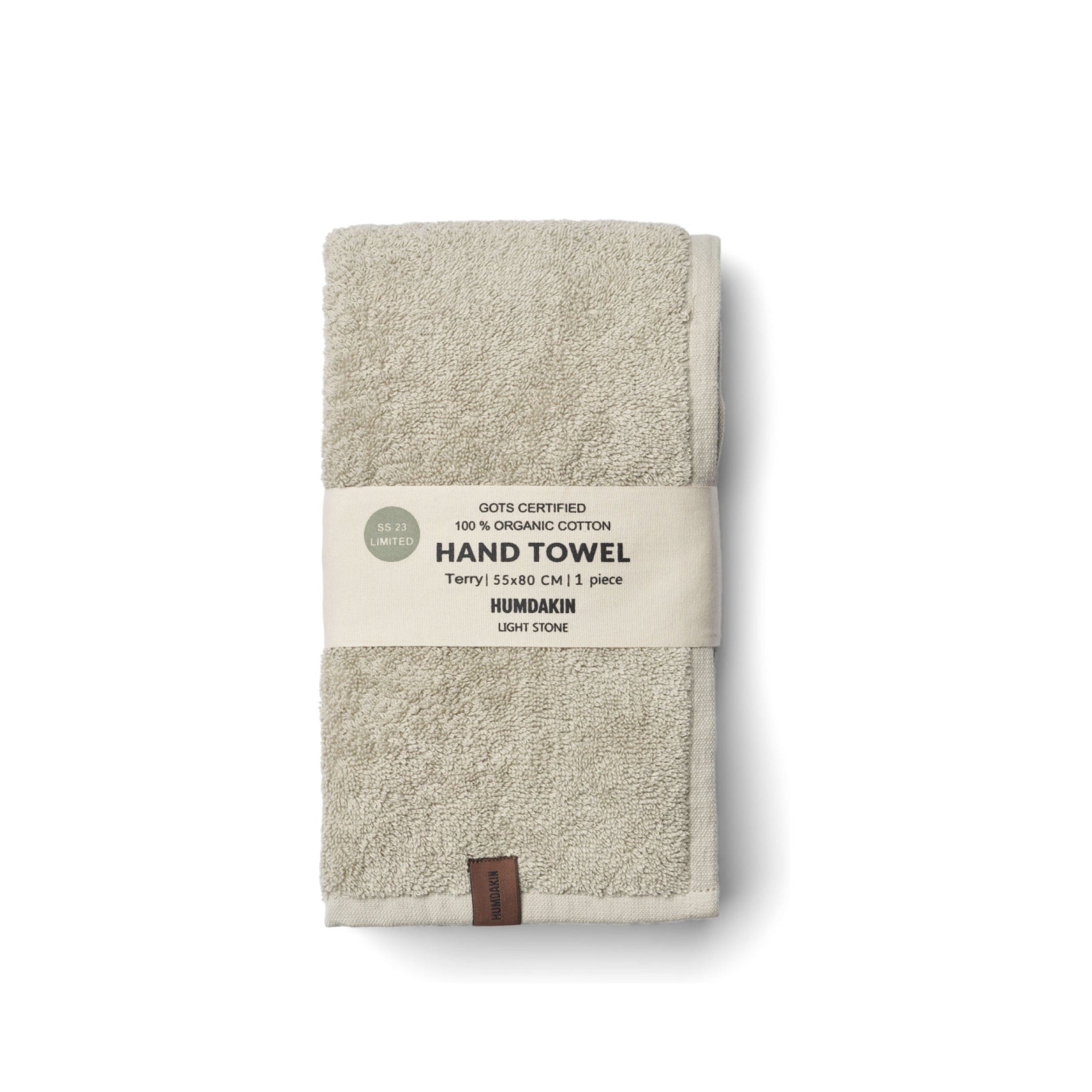 Humdakin Terry Towel, Light Stone