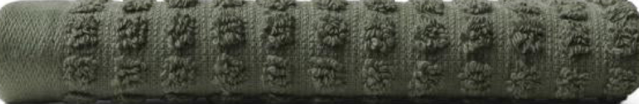 Juna Check Washcloth Dark Green, 30x30 Cm