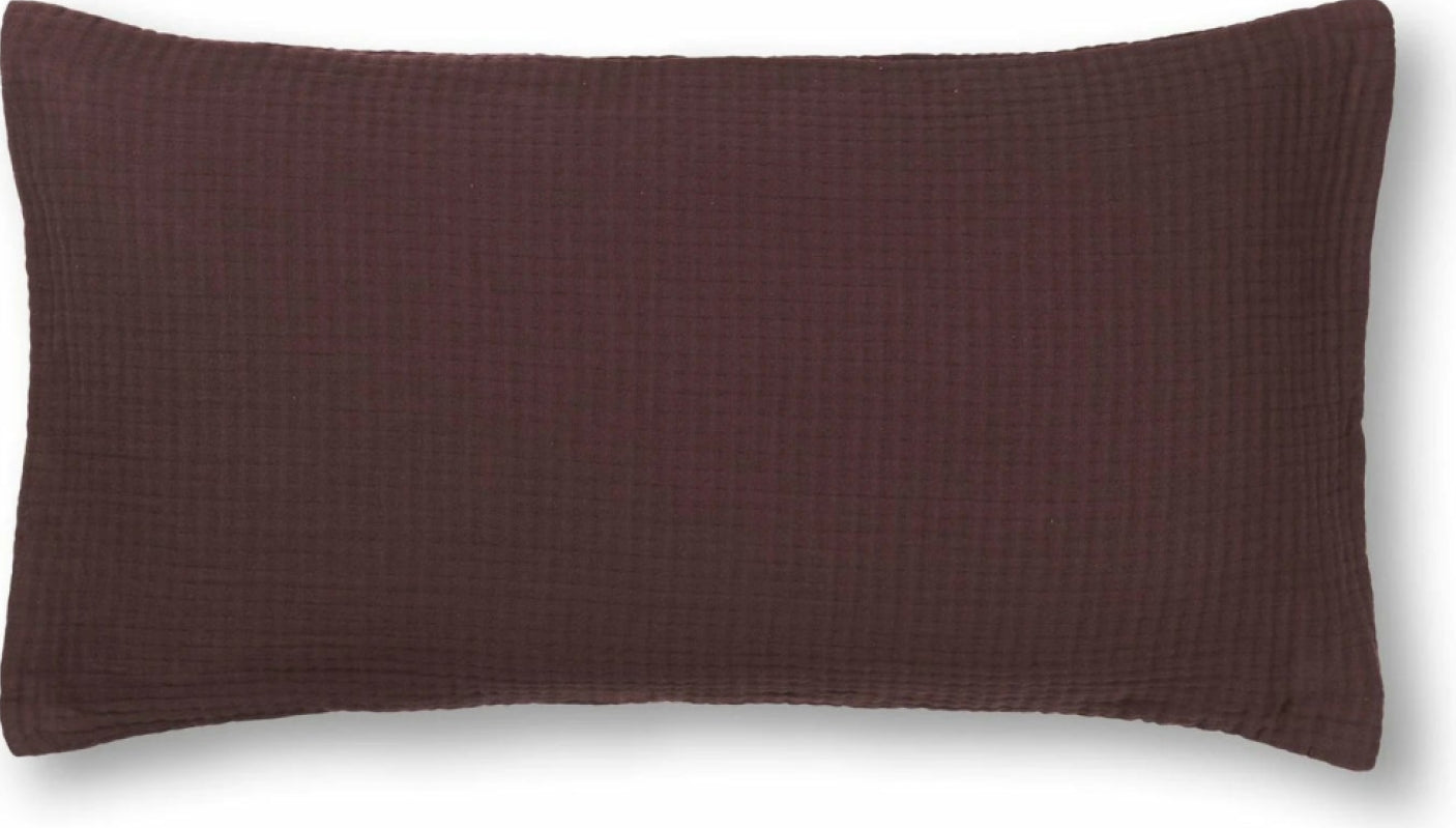 Juna View Cushion 30x60 Cm, Chocolate