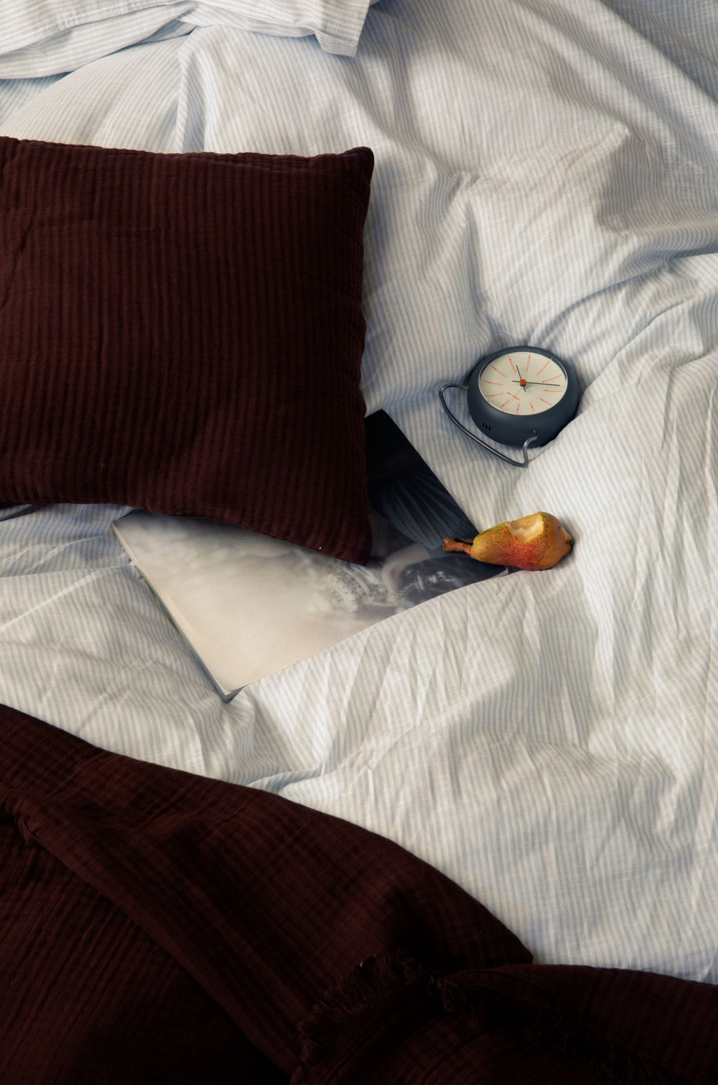 Juna View Cushion 45x45 Cm, Chocolate