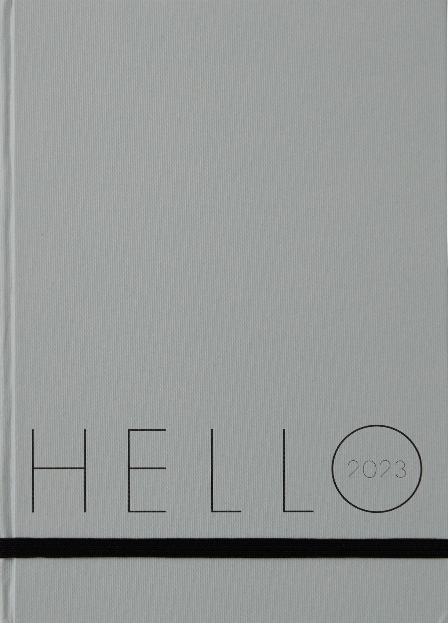 Design Letters Calendar 2023, Cool Gray