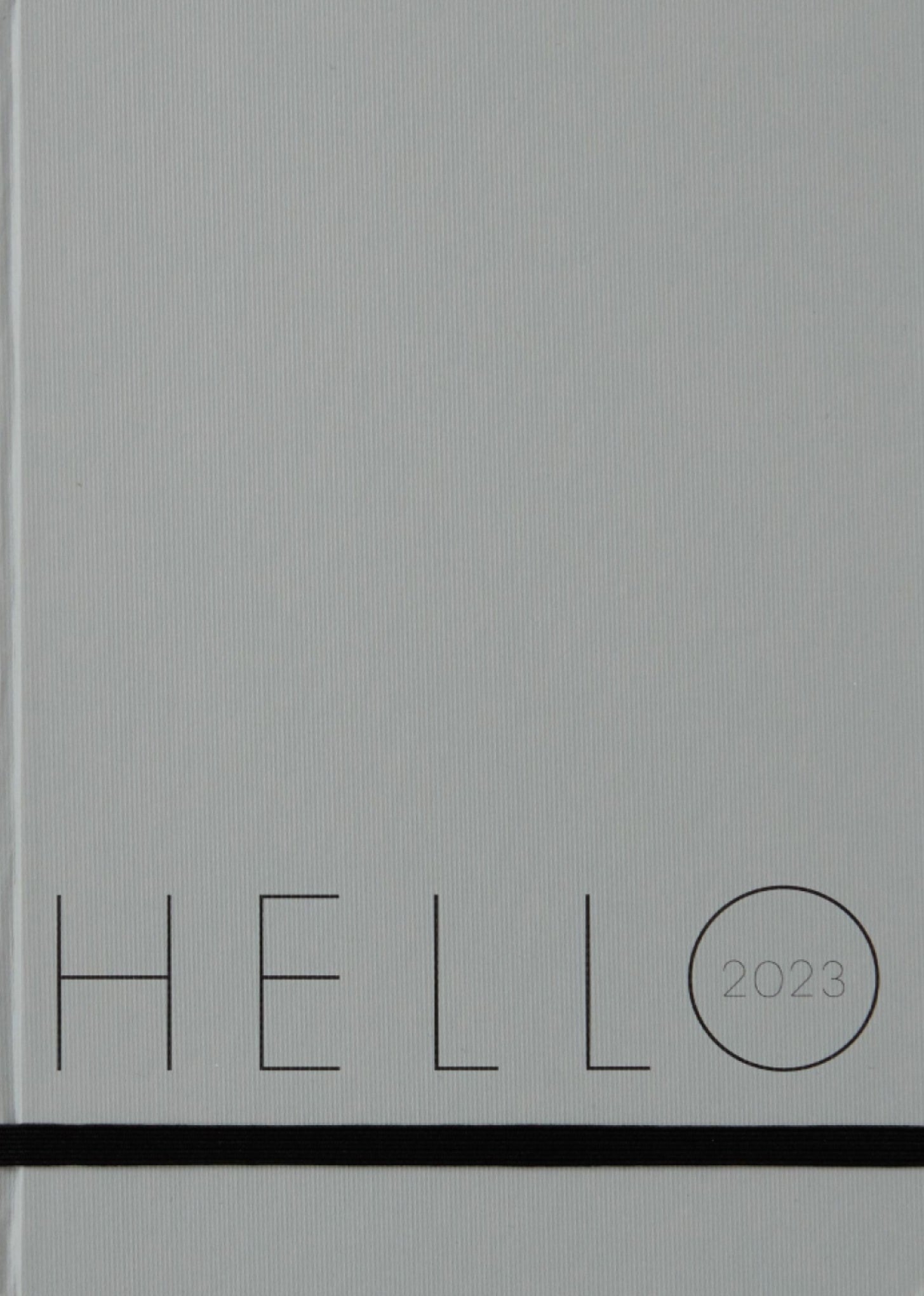 Design Letters Calendar 2023, Cool Gray