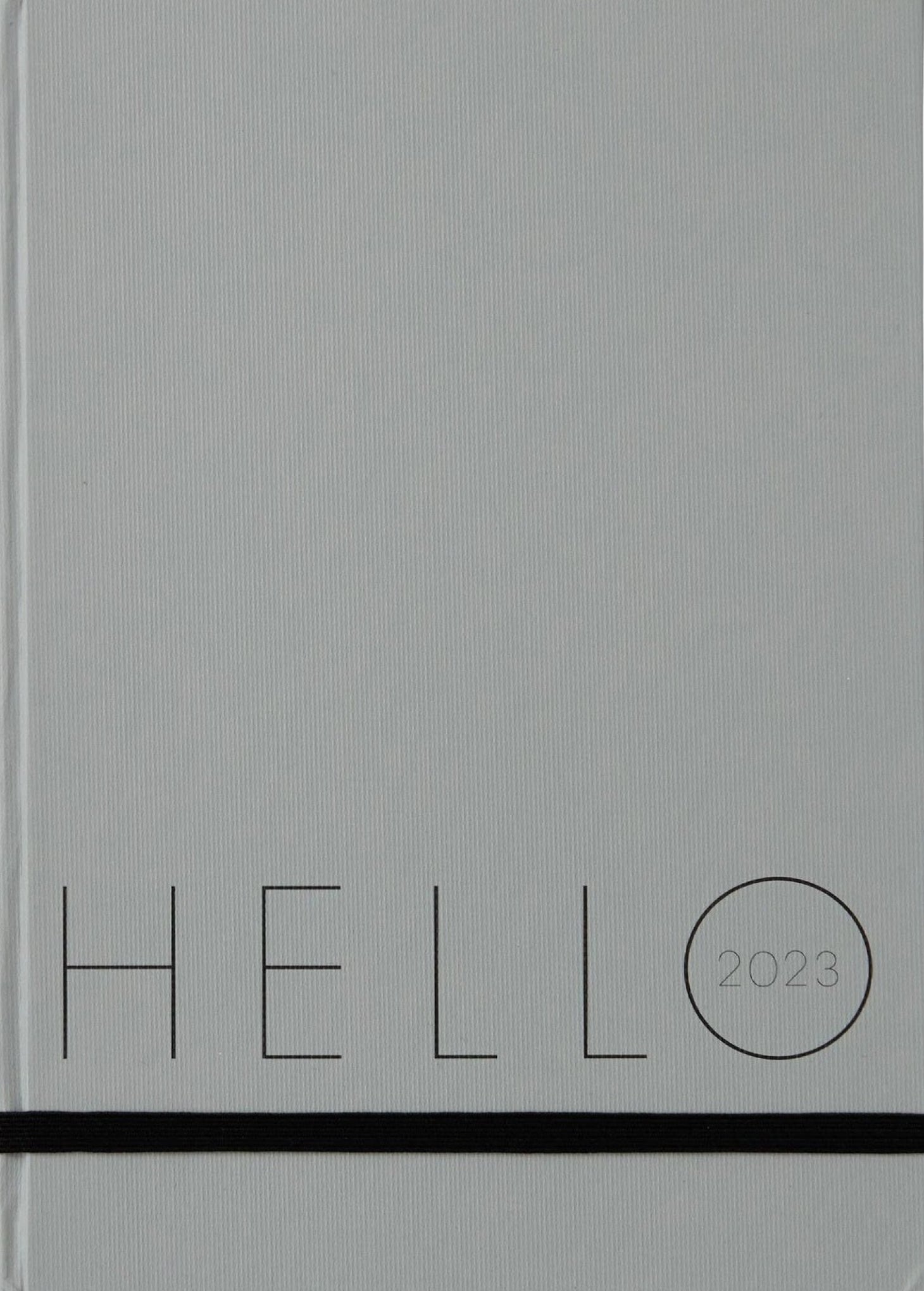 Design Letters Calendar 2023, Cool Gray