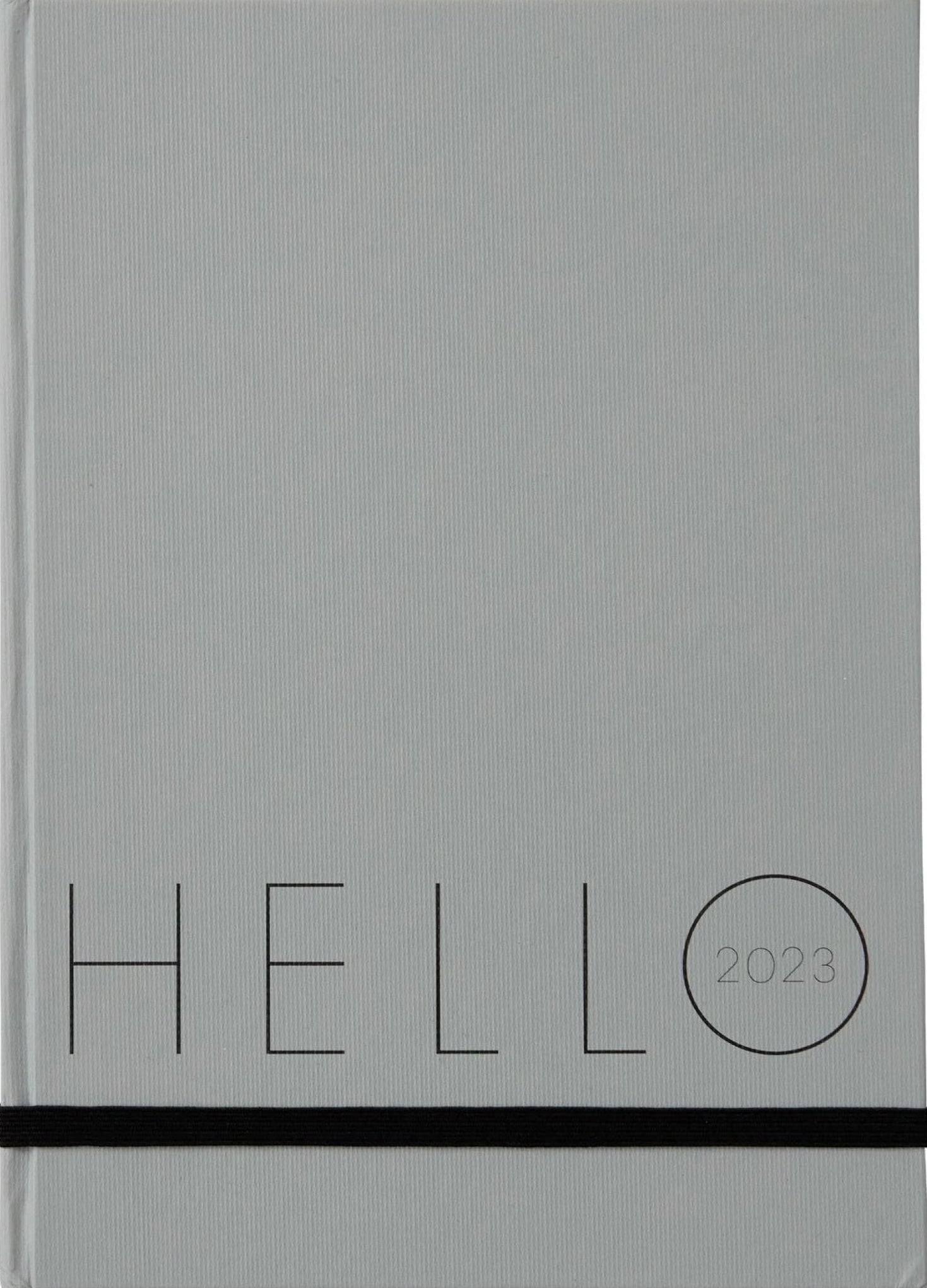 Design Letters Calendar 2023, Cool Gray