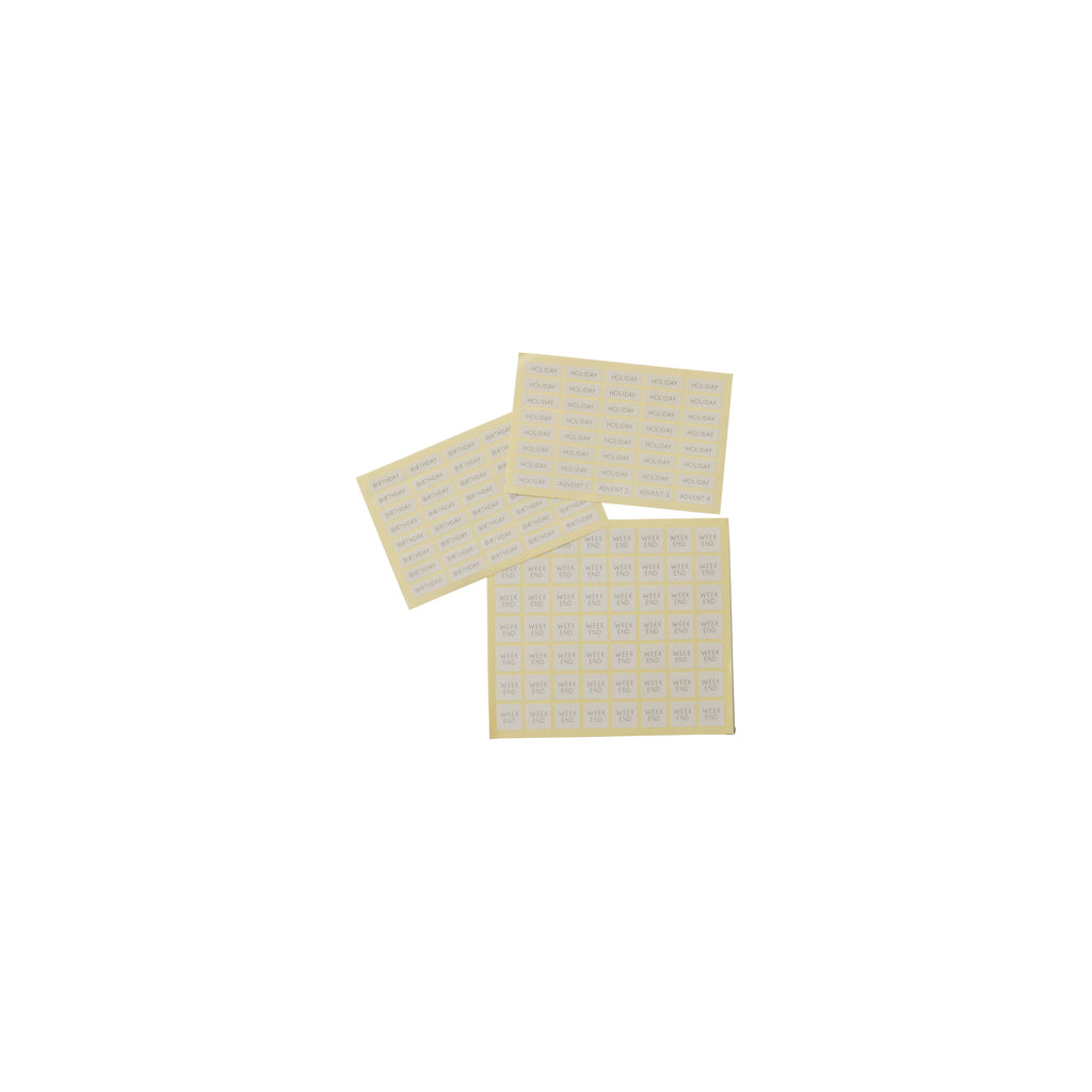 Design Letters Calendar 2023, Cool Gray