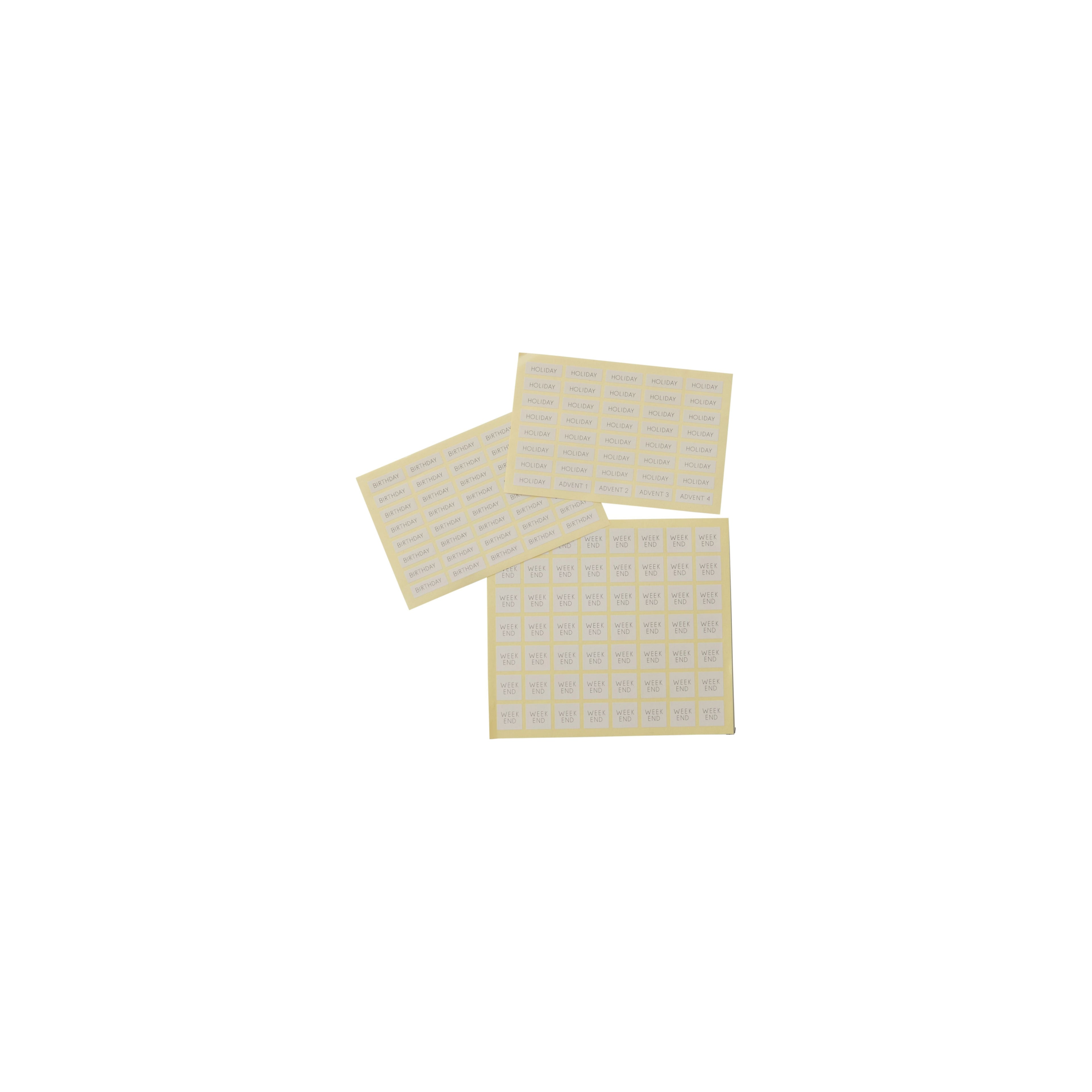 Design Letters Calendar 2023, Cool Gray