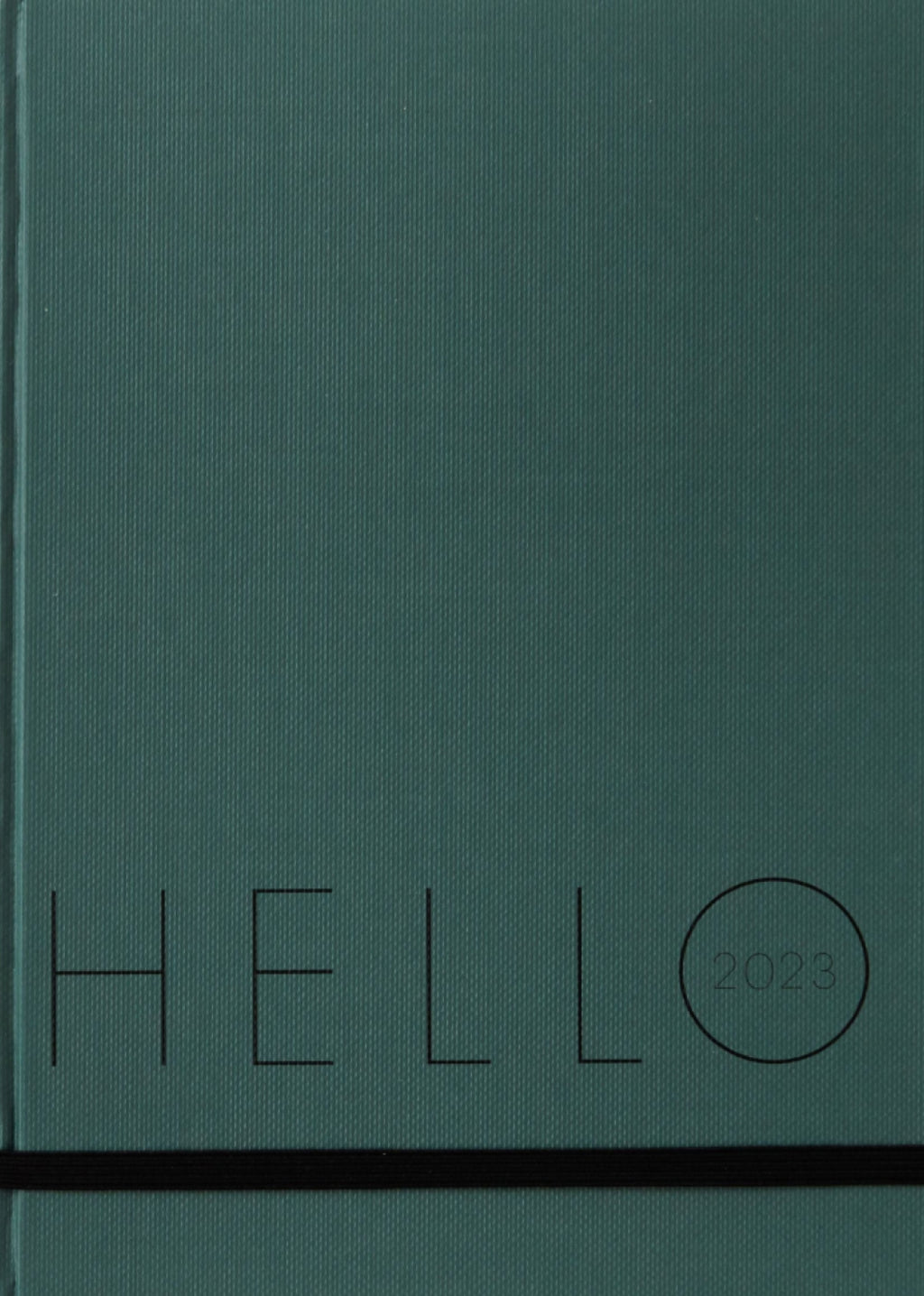 Design Letters Calendar 2023, Myrtle Green