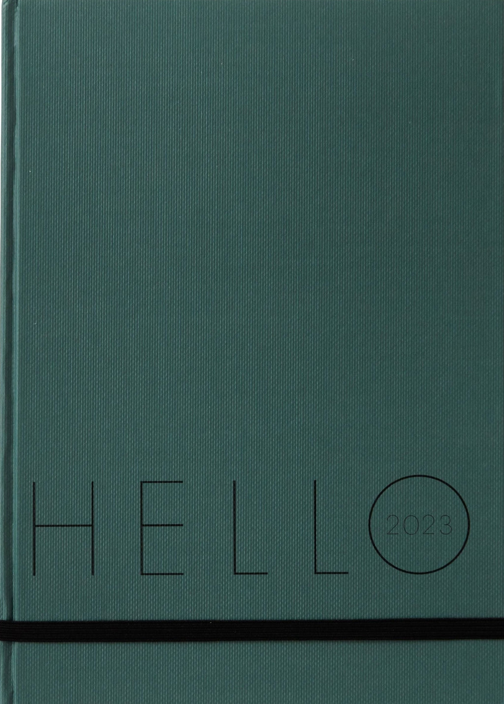 Design Letters Calendar 2023, Myrtle Green