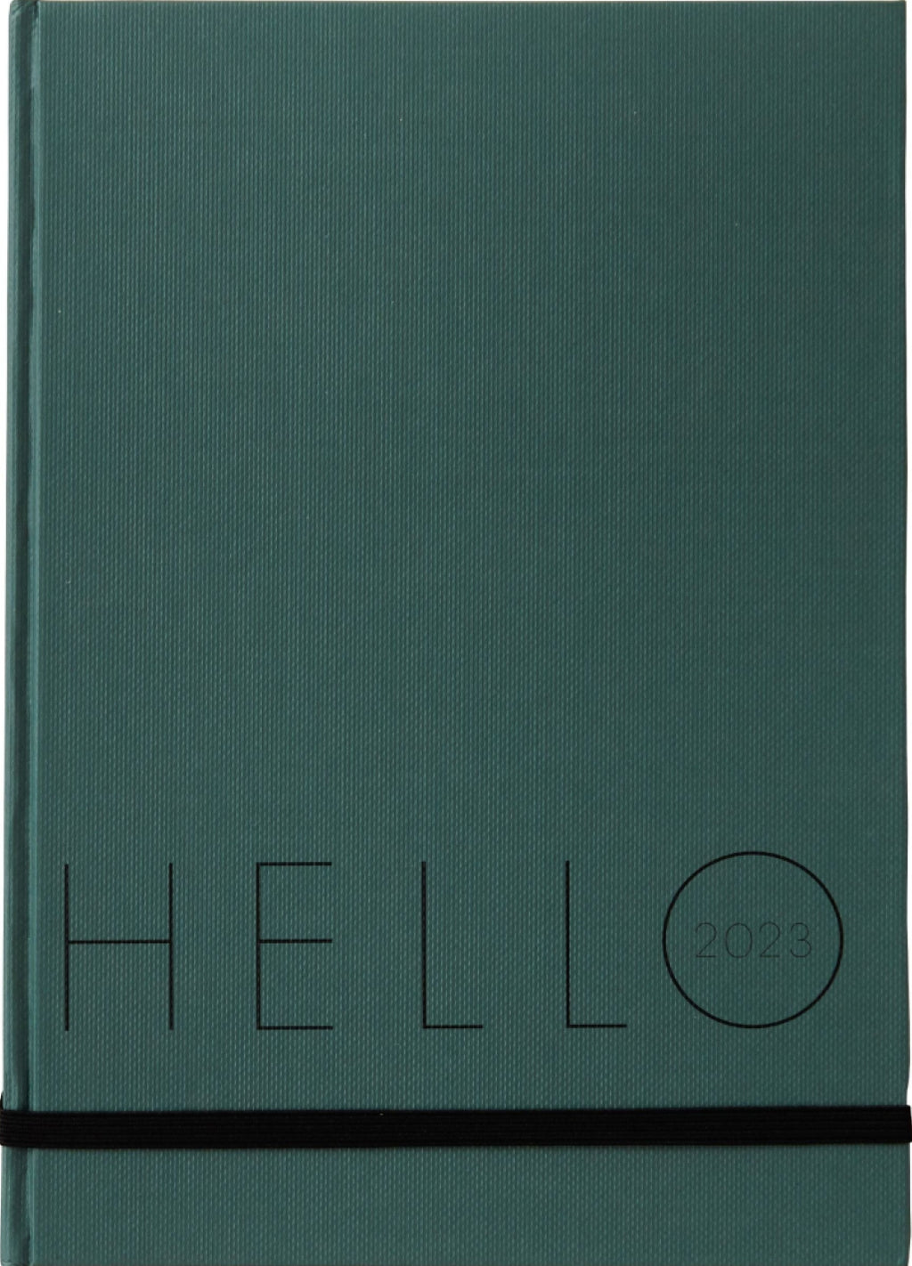 Design Letters Calendar 2023, Myrtle Green