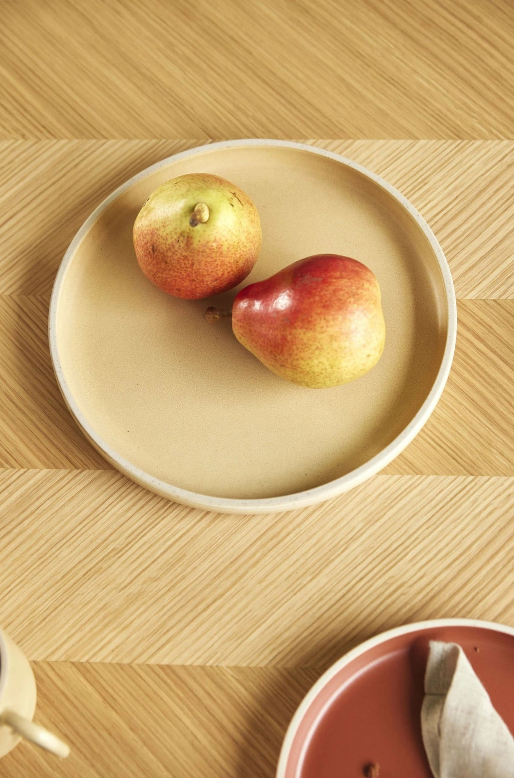 Hübsch Dawn Bowls Set Of 3, Sand