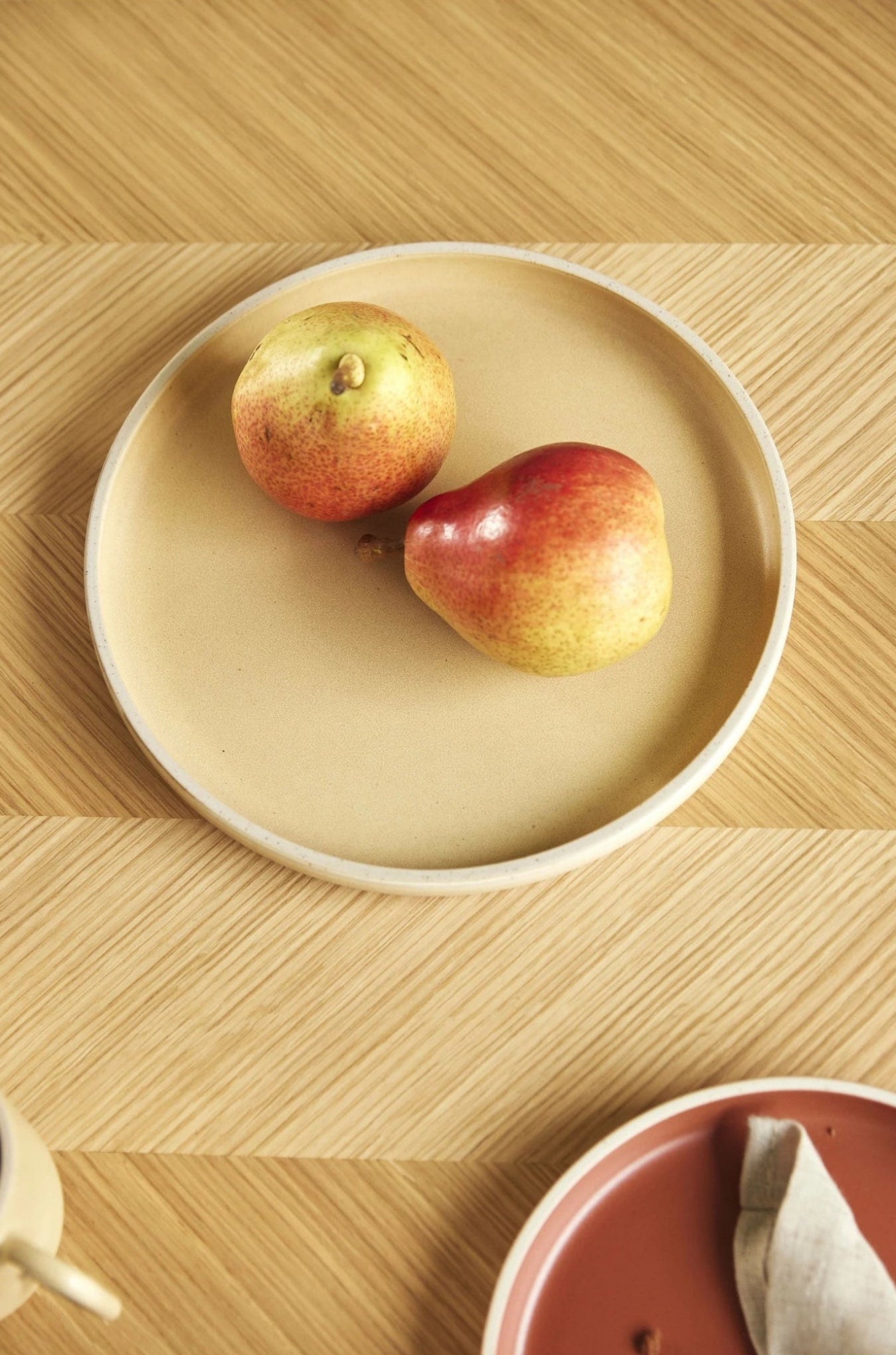 Hübsch Dawn Bowls Set Of 3, Sand