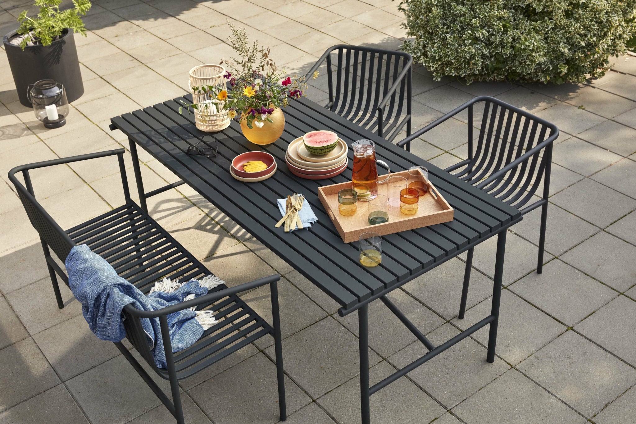 Hübsch Dawn Bowls Set Of 3, Sand