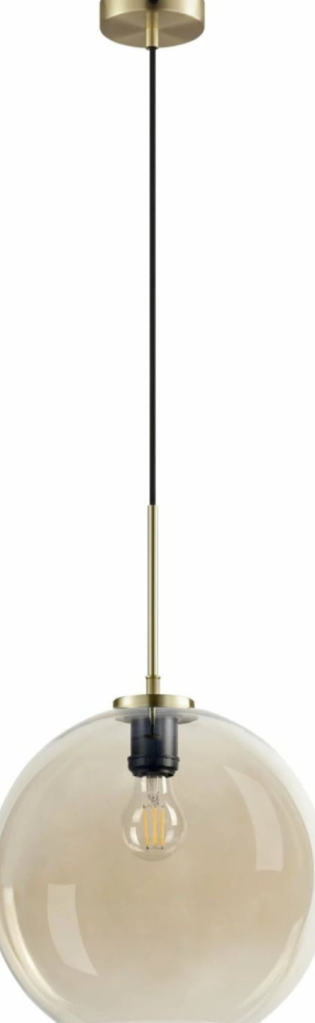 Dyberg Larsen Loop Pendant Ø30 cm, amber