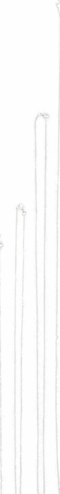 Design Letters Necklace 80 cm, silver