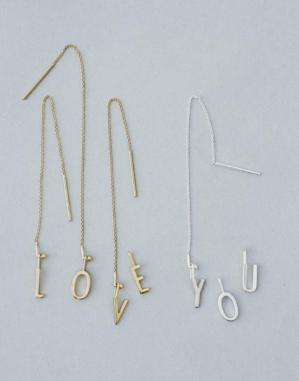 Design Letters Letters Pendant A-Z 30 mm, gold, D