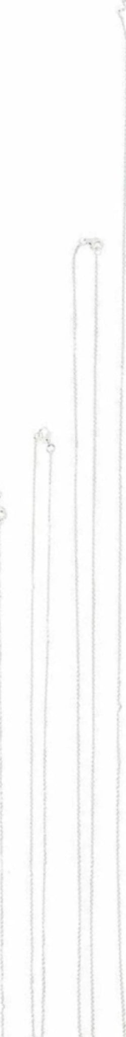 Design Letters Necklace 60 cm, silver