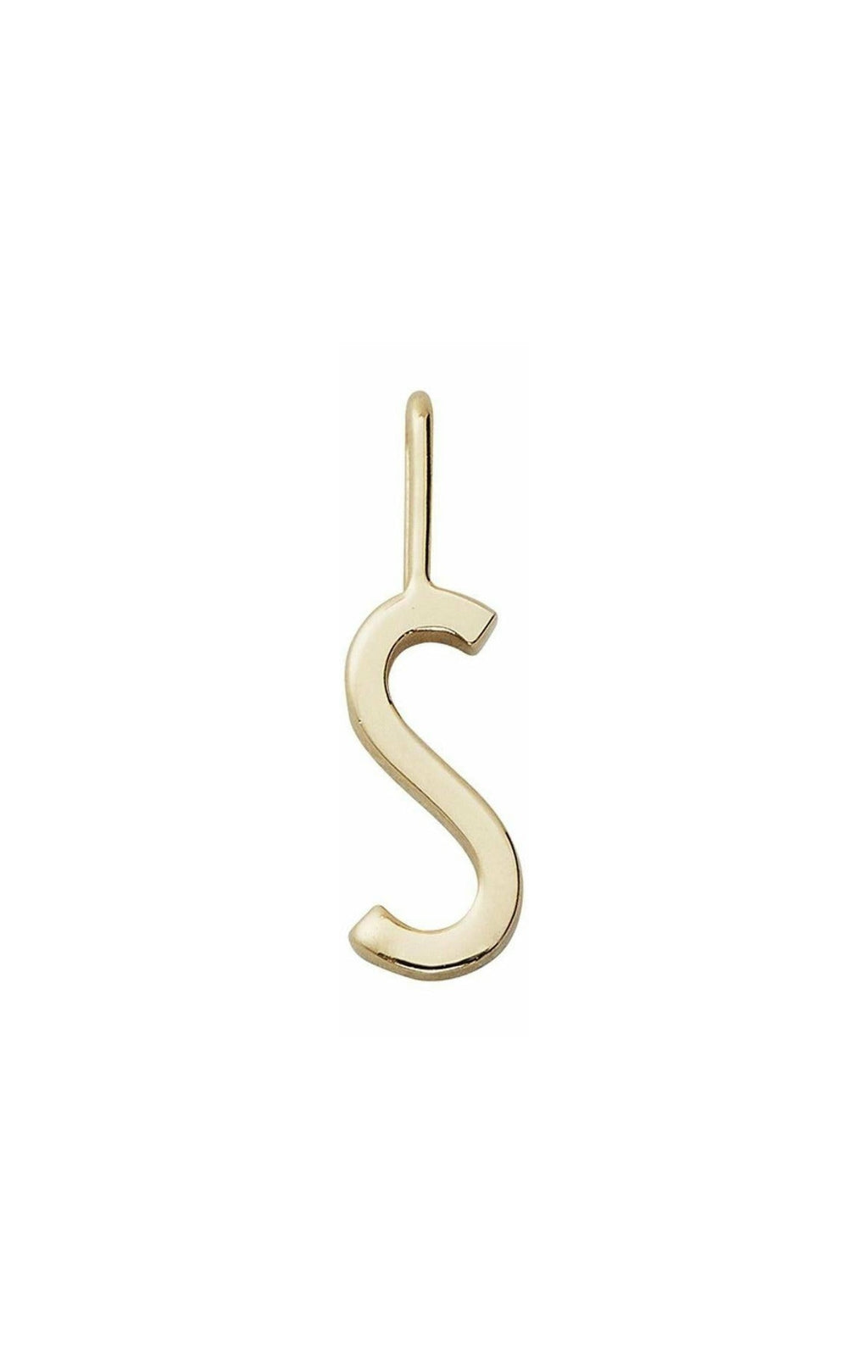 Design Letters Letters Pendant A-Z 16 mm, gold, P