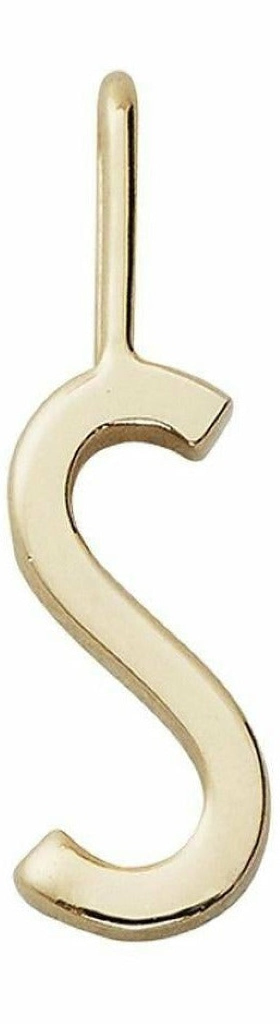 Design Letters Letters Pendant A-Z 16 mm, gold, P