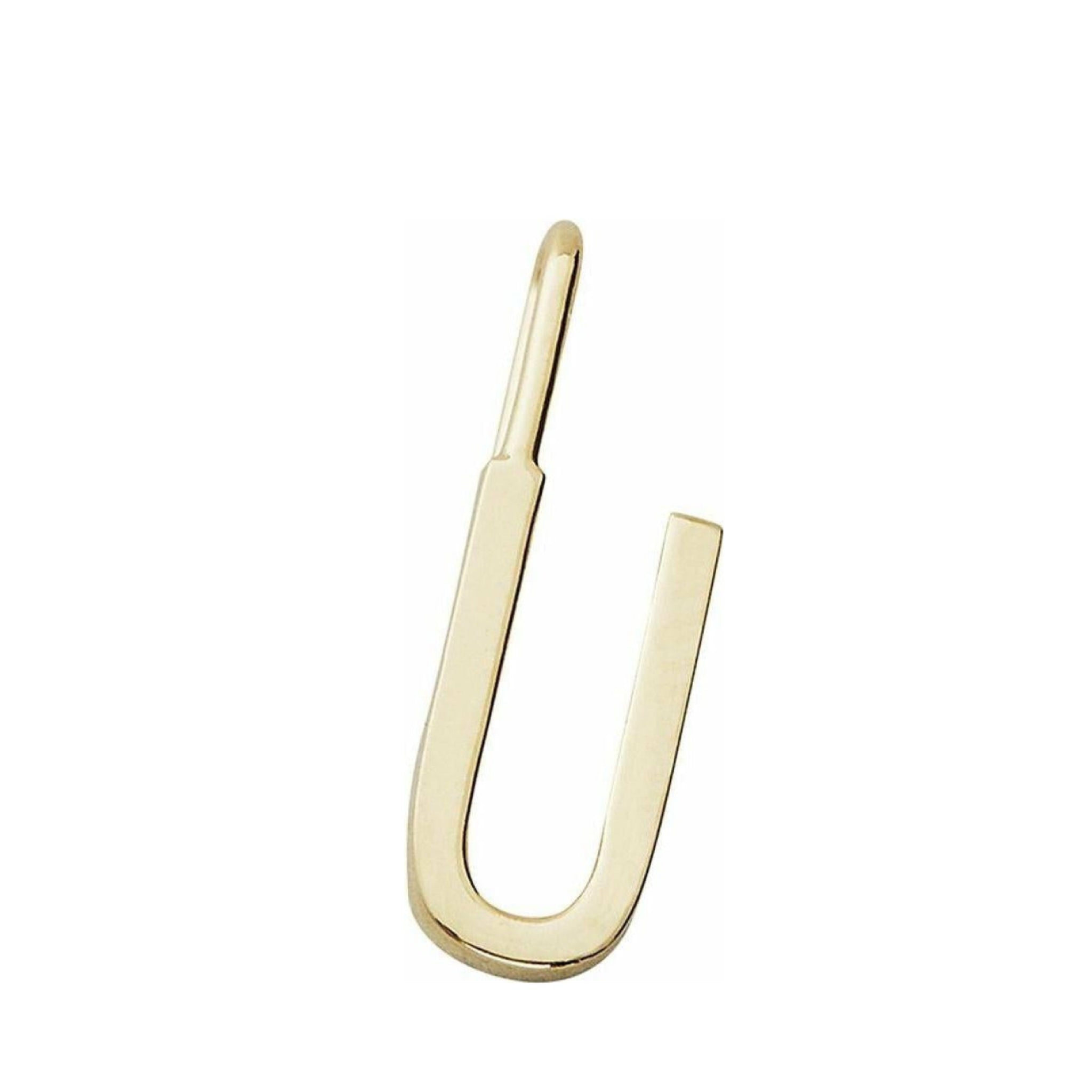 Design Letters Letters Pendant A-Z 16 mm, gold, u