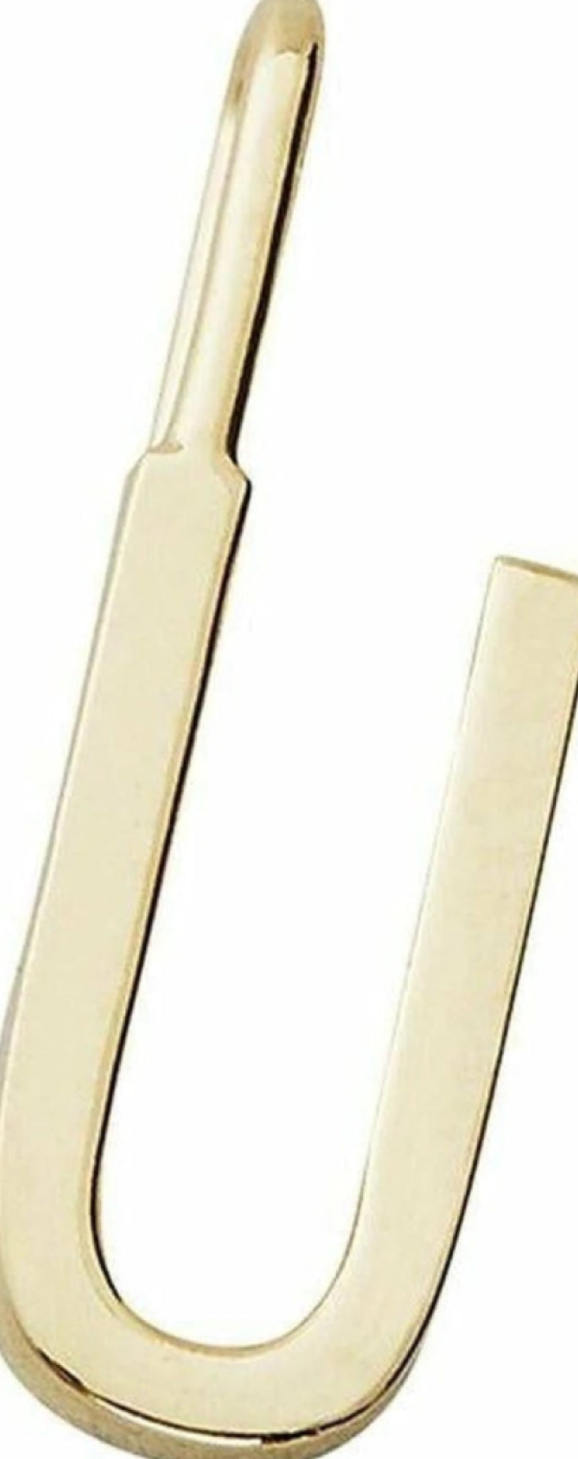 Design Letters Letters Pendant A-Z 16 mm, gold, u