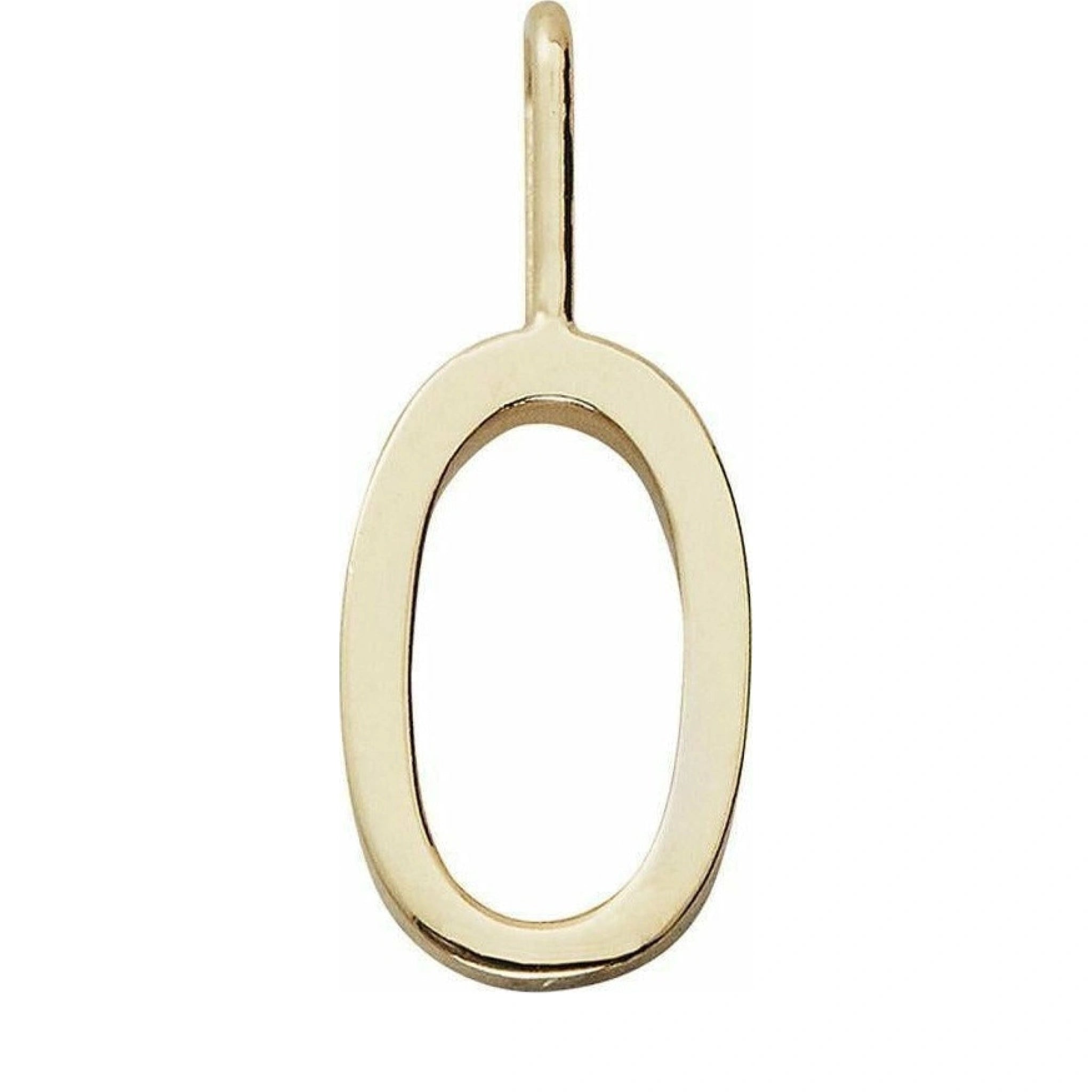 Design Letters Letters Pendant A-Z 10 mm, gold, o