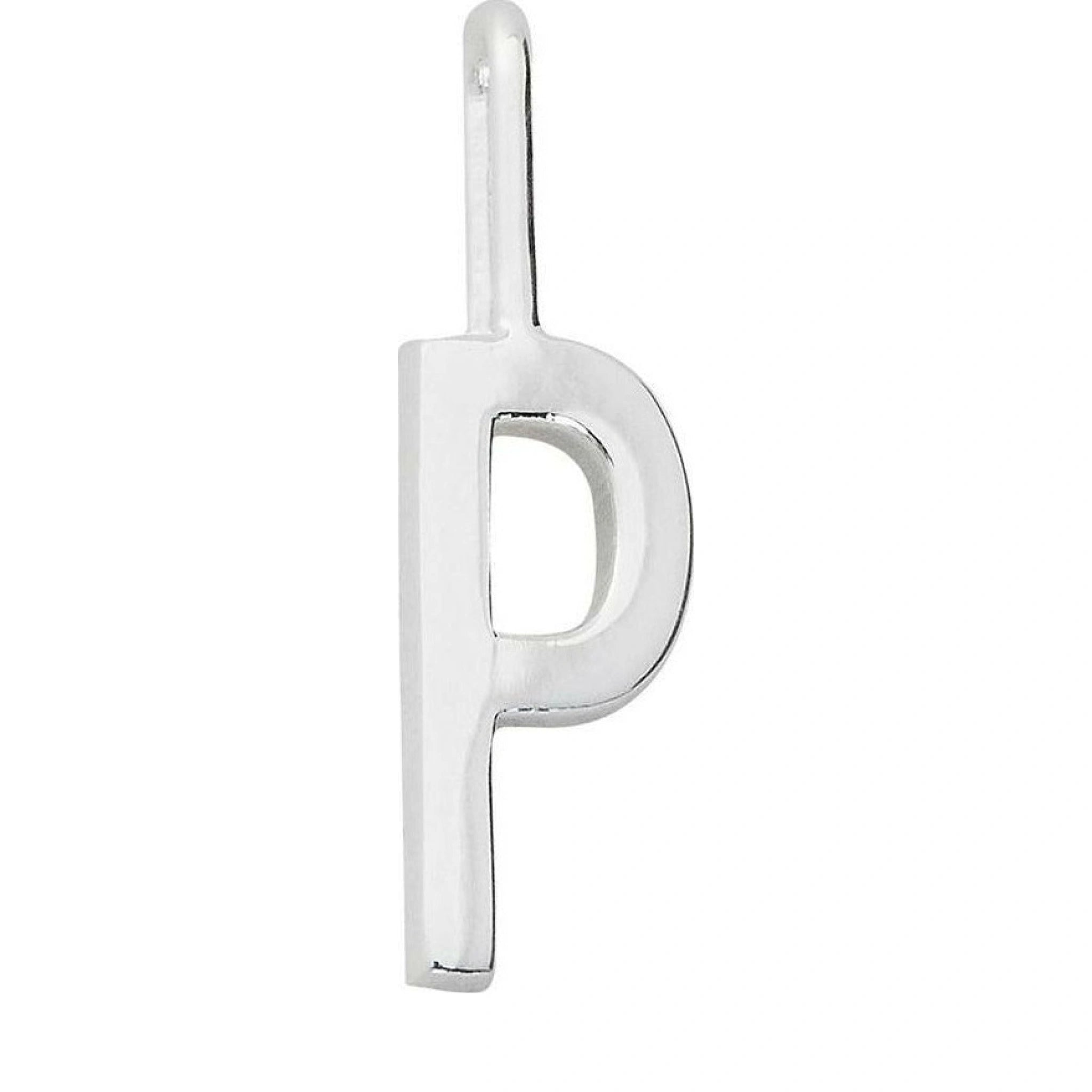 Design Letters Letters Pendant A-Z 10 mm, Silver, P