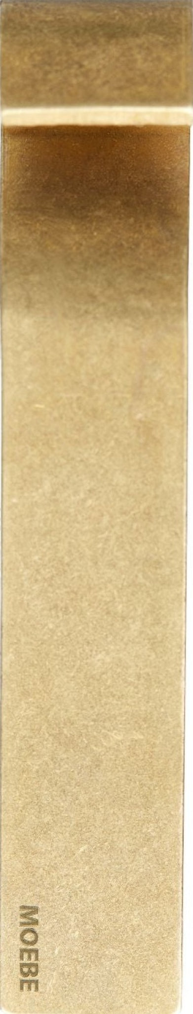 Elegant Moebe Brass Bottle Opener - Danish Design, Stainless Steel Option