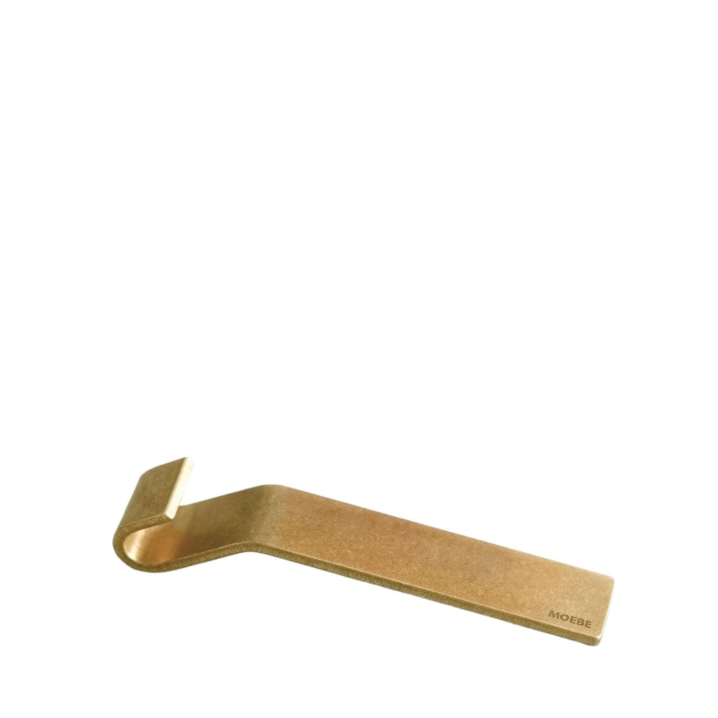 Elegant Moebe Brass Bottle Opener - Danish Design, Stainless Steel Option