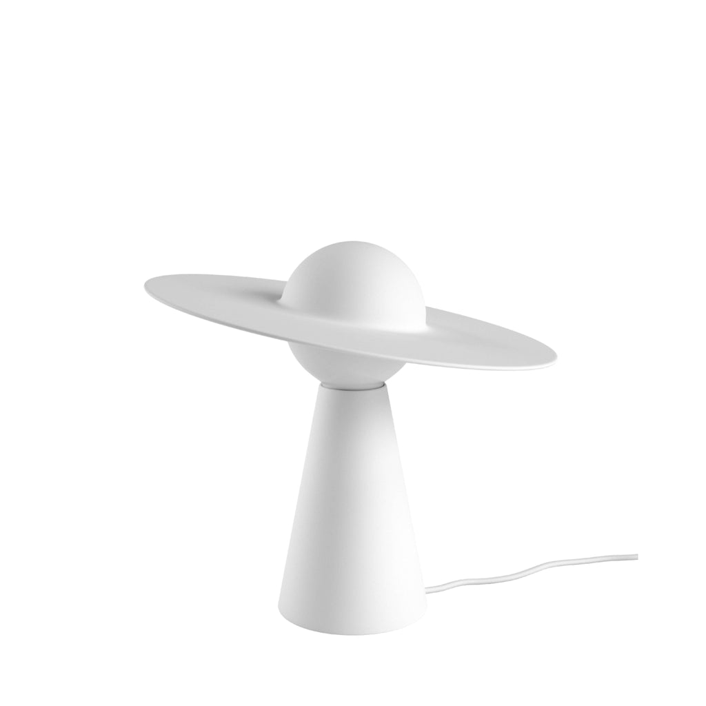 Moebe Ceramic Table Lamp, White