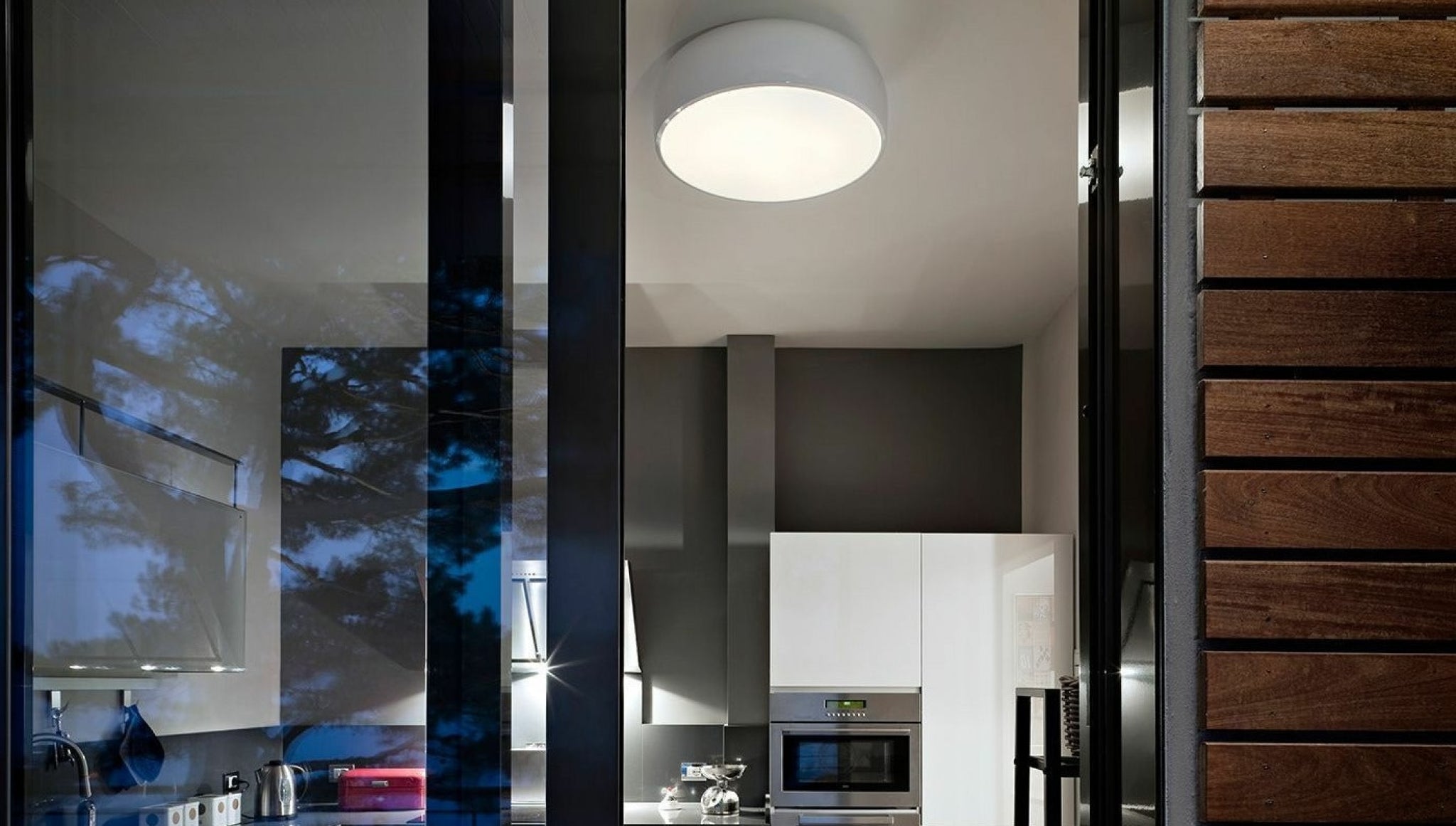 Flos Smithfield Pro C Ceiling Lamp, White