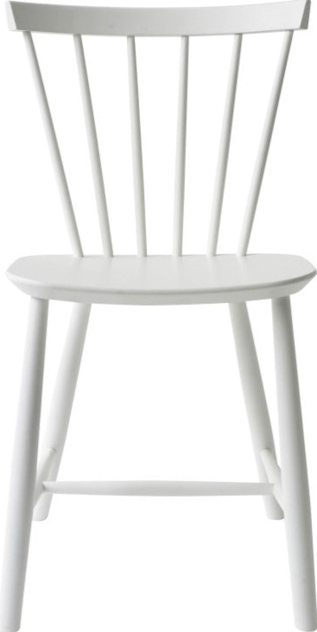 Fdb Møbler Poul M. Volther J46 Chair Nordic Swan Ecolabel Beech, Pure White