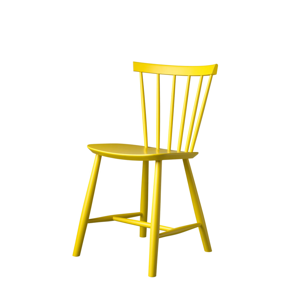 Fdb Møbler Poul M. Volther J46 Chair Nordic Swan Ecolabel Beech, Yellow