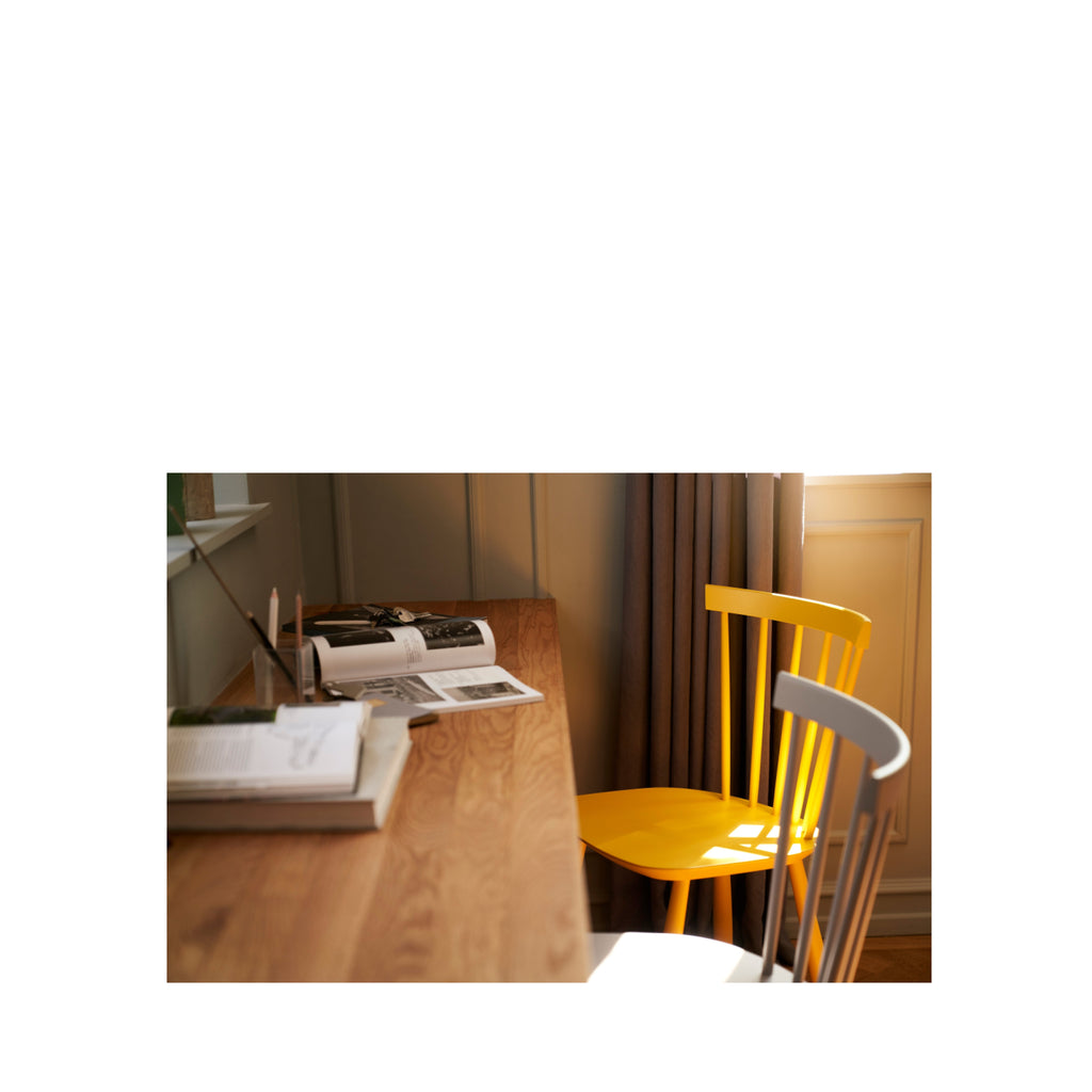 Fdb Møbler Poul M. Volther J46 Chair Nordic Swan Ecolabel Beech, Yellow
