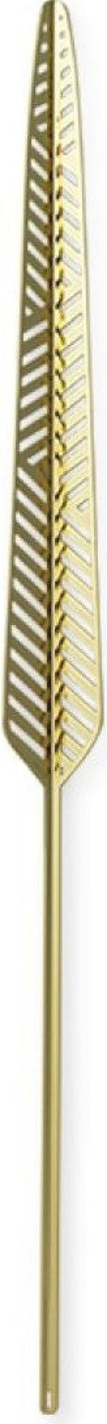 Lucie Kaas Leaflike Metal Sheet Hela Brass, 45,5cm