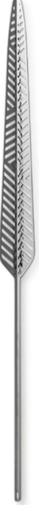 Lucie Kaas Leaflike Metal Sheet Hela Chrome, 45,5cm