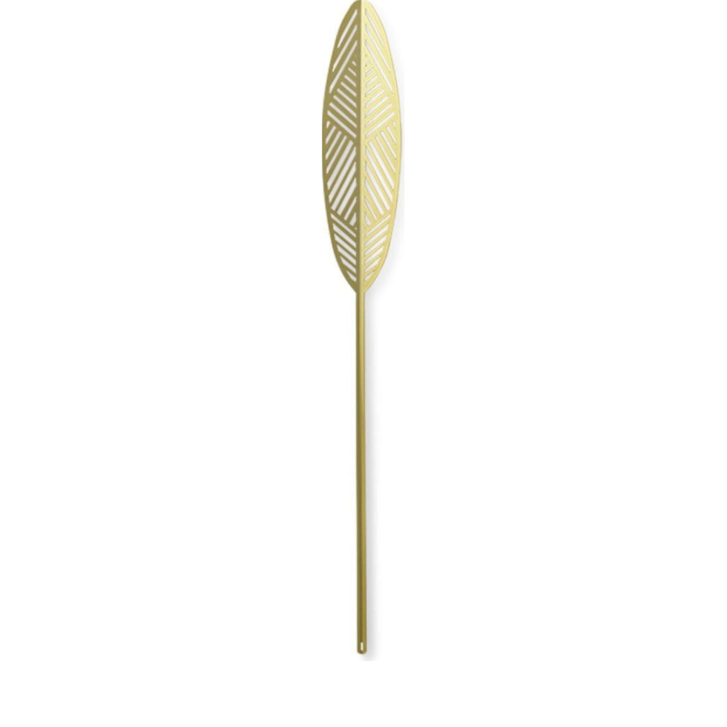 Lucie Kaas Leaflike Metal Sheet Silva Brass, 41cm