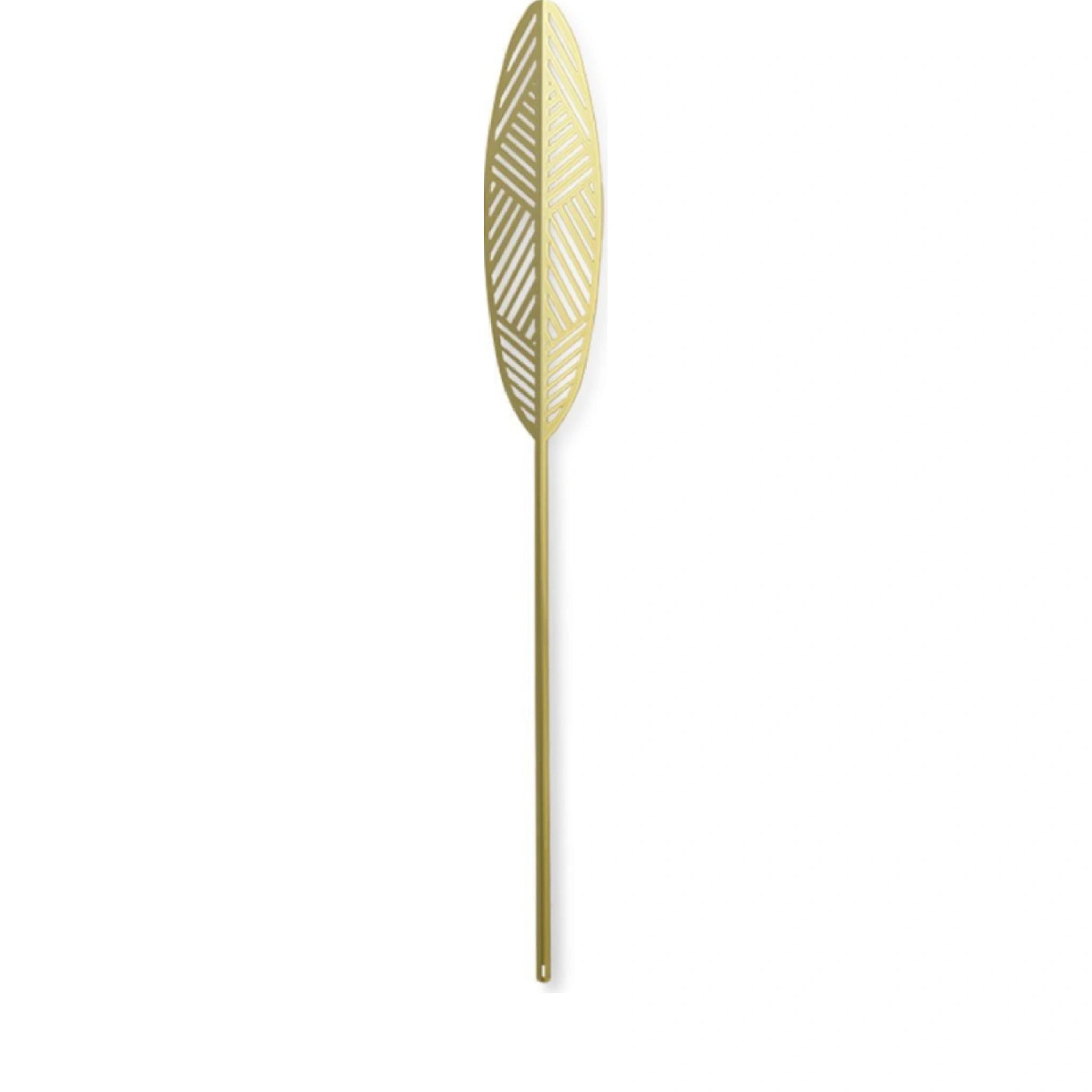 Lucie Kaas Leaflike Metal Sheet Silva Brass, 41cm