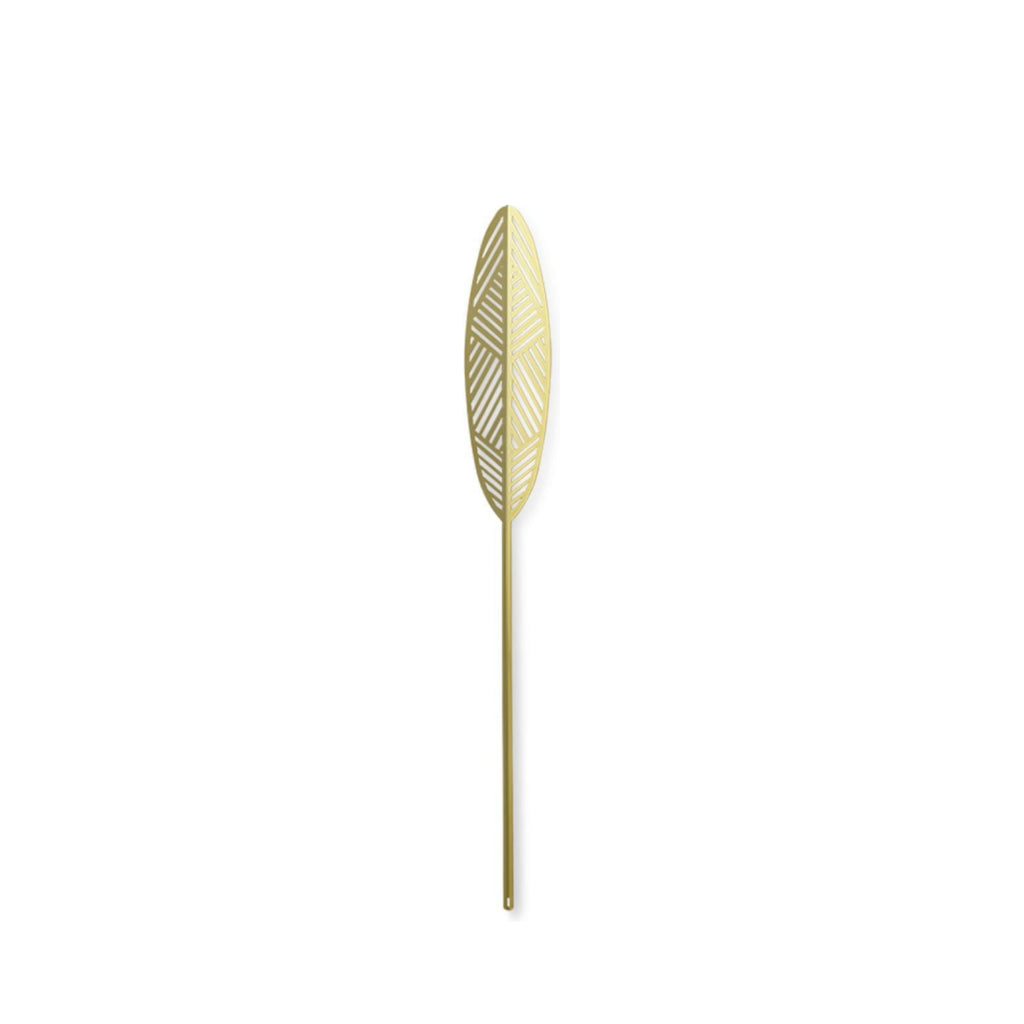 Lucie Kaas Leaflike Metal Sheet Silva Brass, 41cm