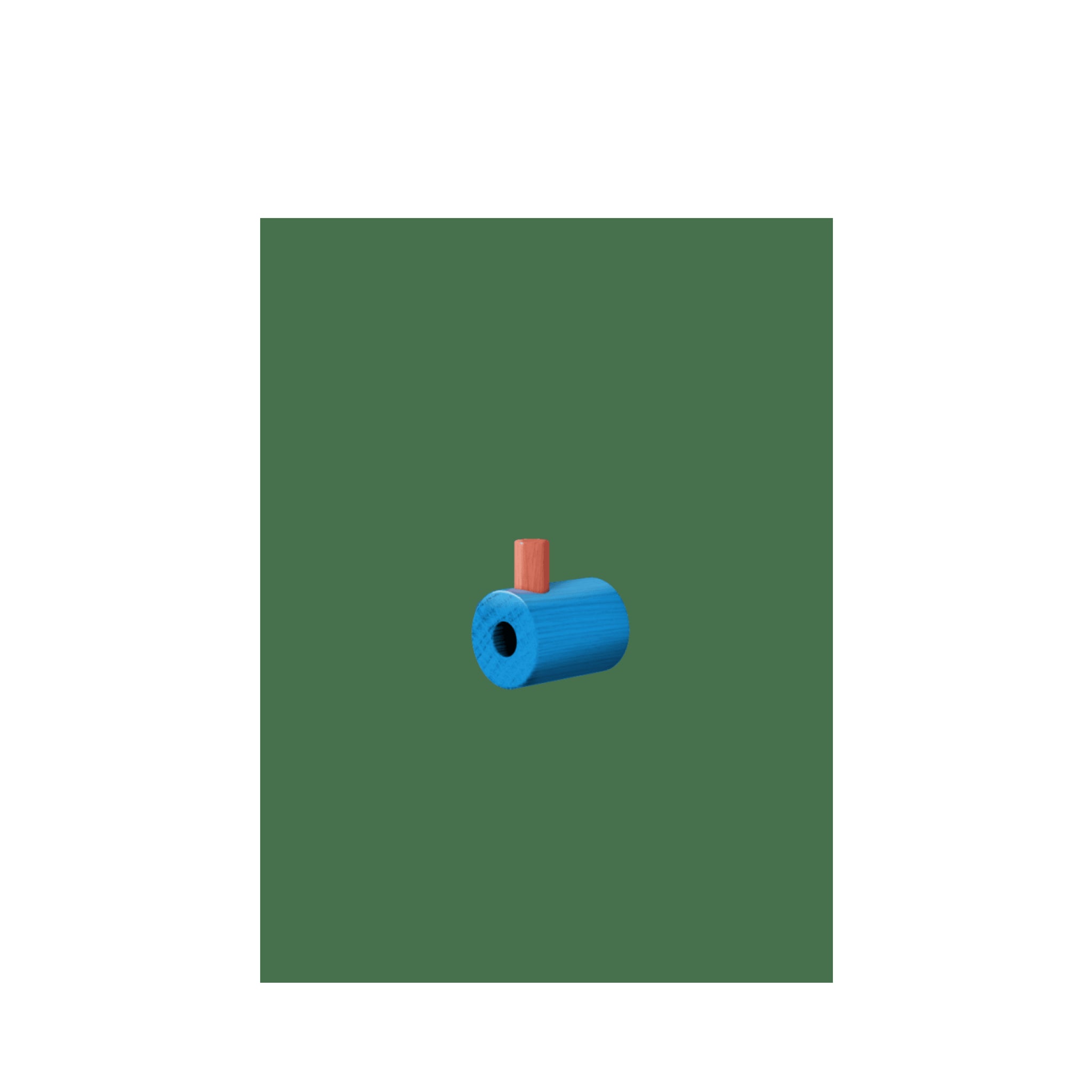 Moebe Black Oak Wall Hook: Stylish, Hidden-Screw Design for Any Décor