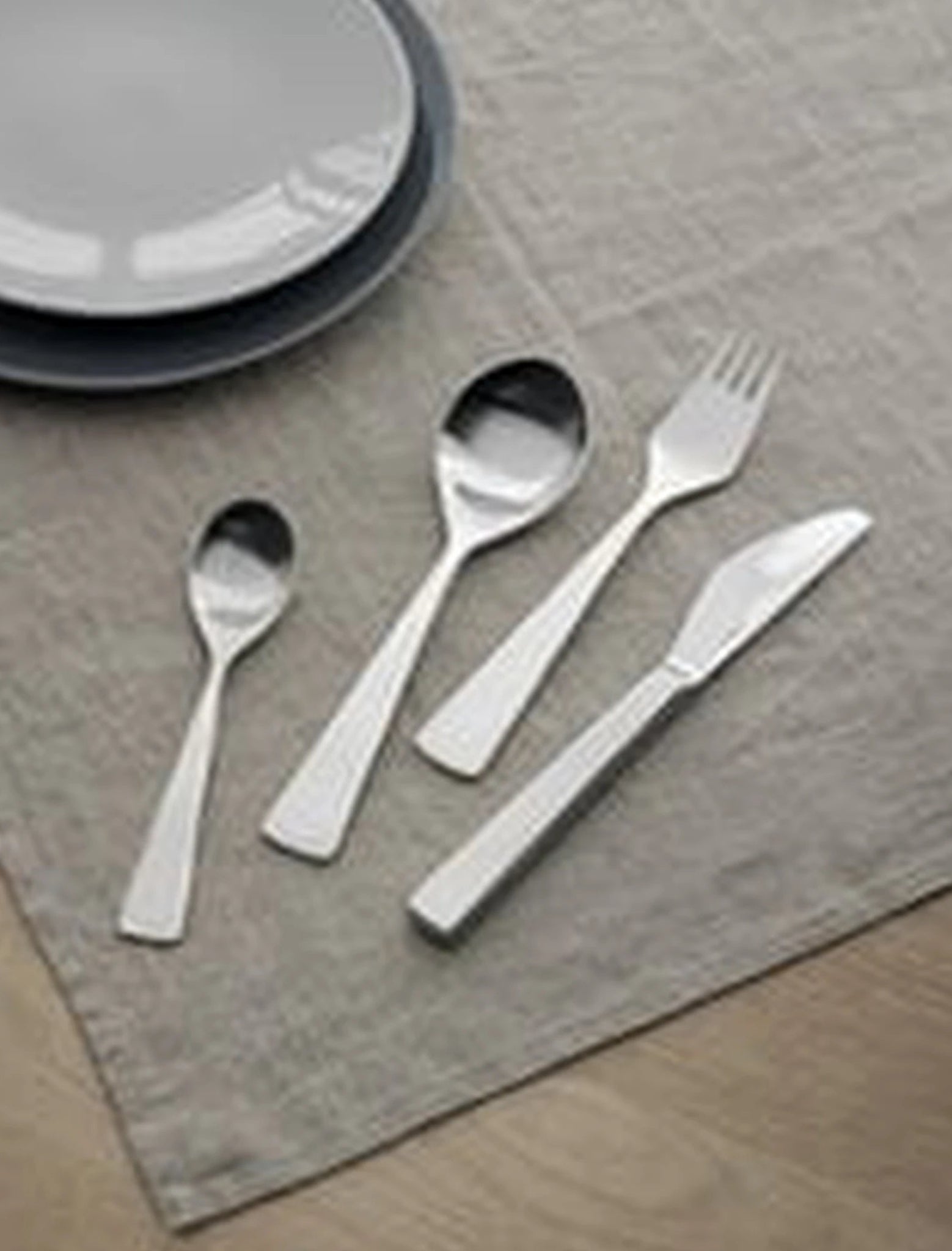 Stelton Emma Plate Set Of 2 ø 22,5 Cm, Grey