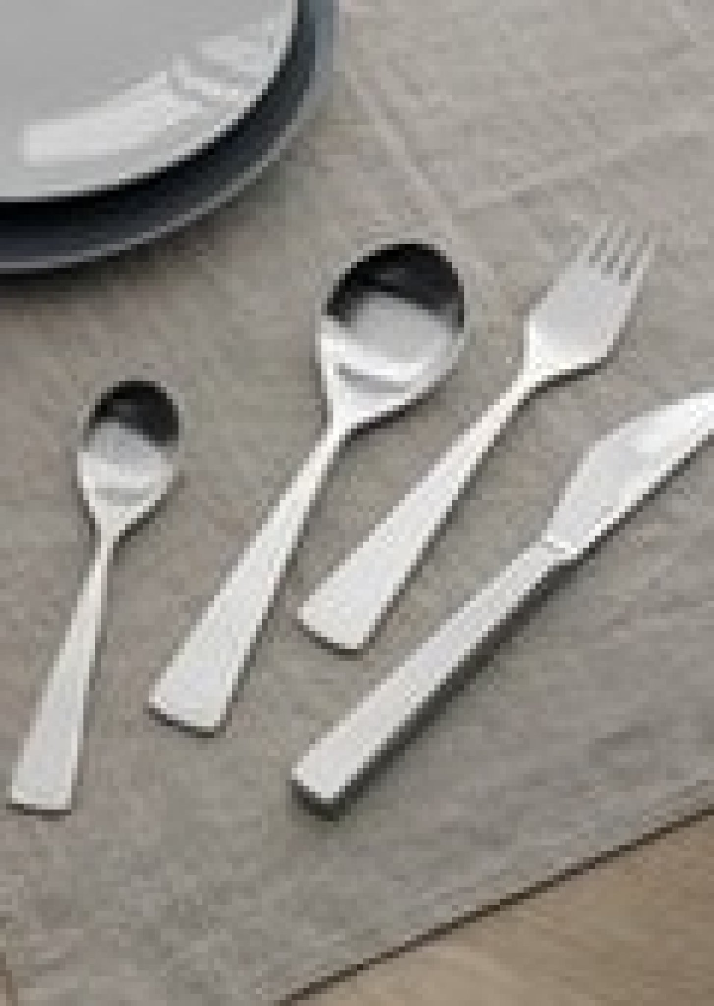 Stelton Emma Plate Set Of 2 ø 22,5 Cm, Grey