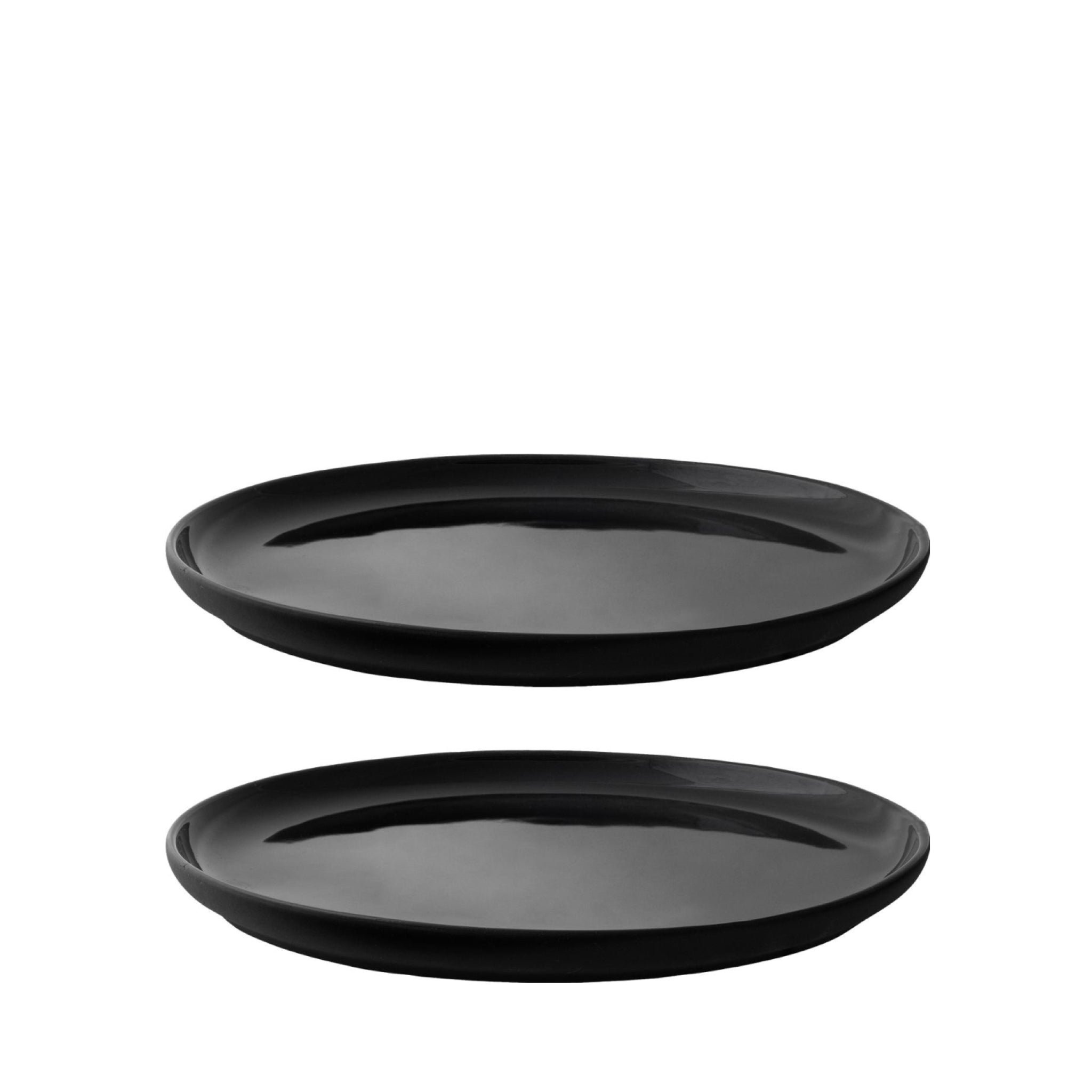 Stelton Theo Plate ø 22 Cm, Black