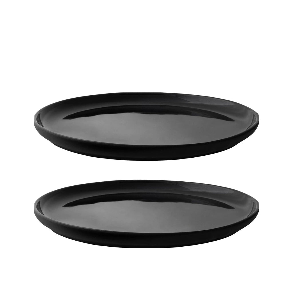 Stelton Theo Plate ø 22 Cm, Black