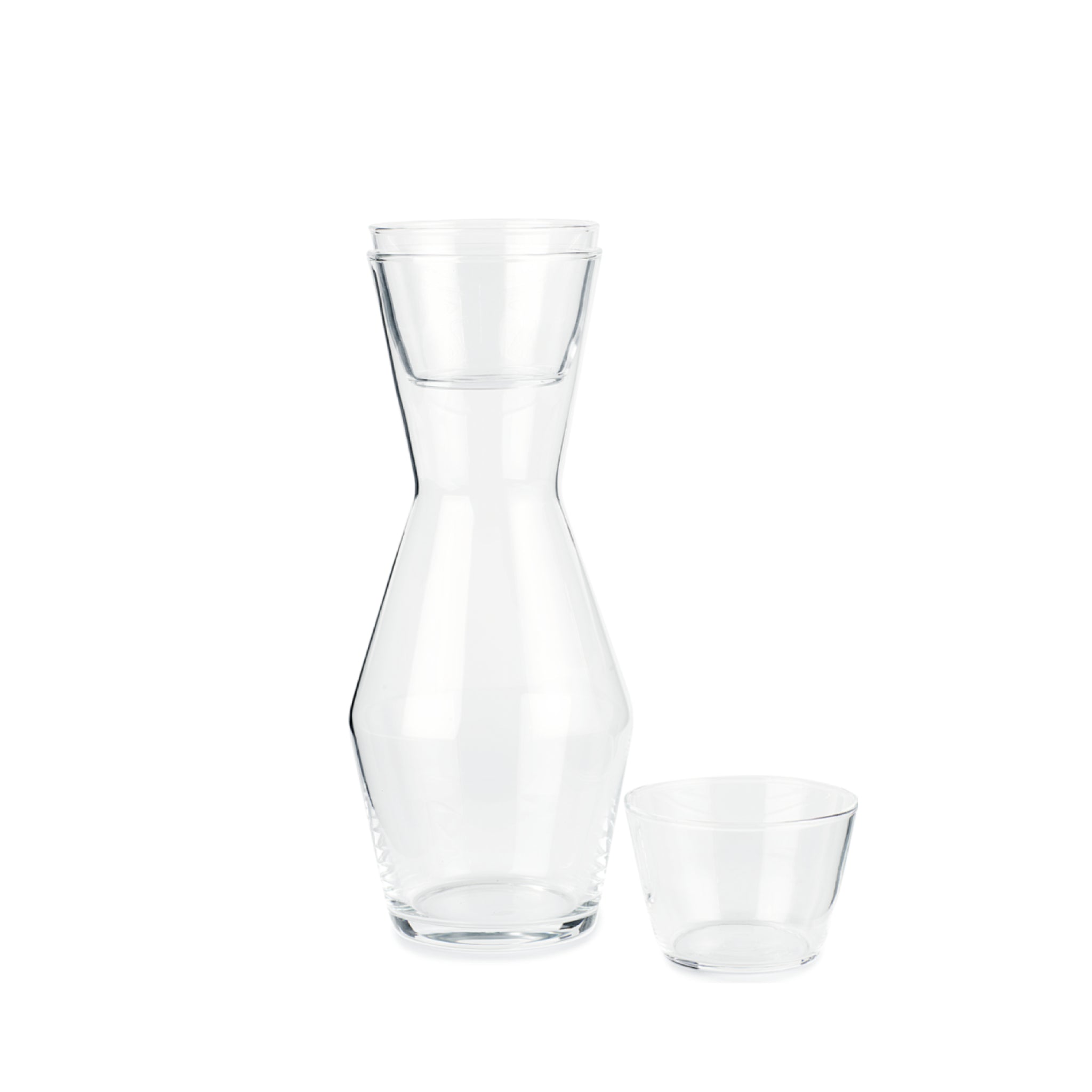 Spring Copenhagen Double Up Carafe, Clear/transparent