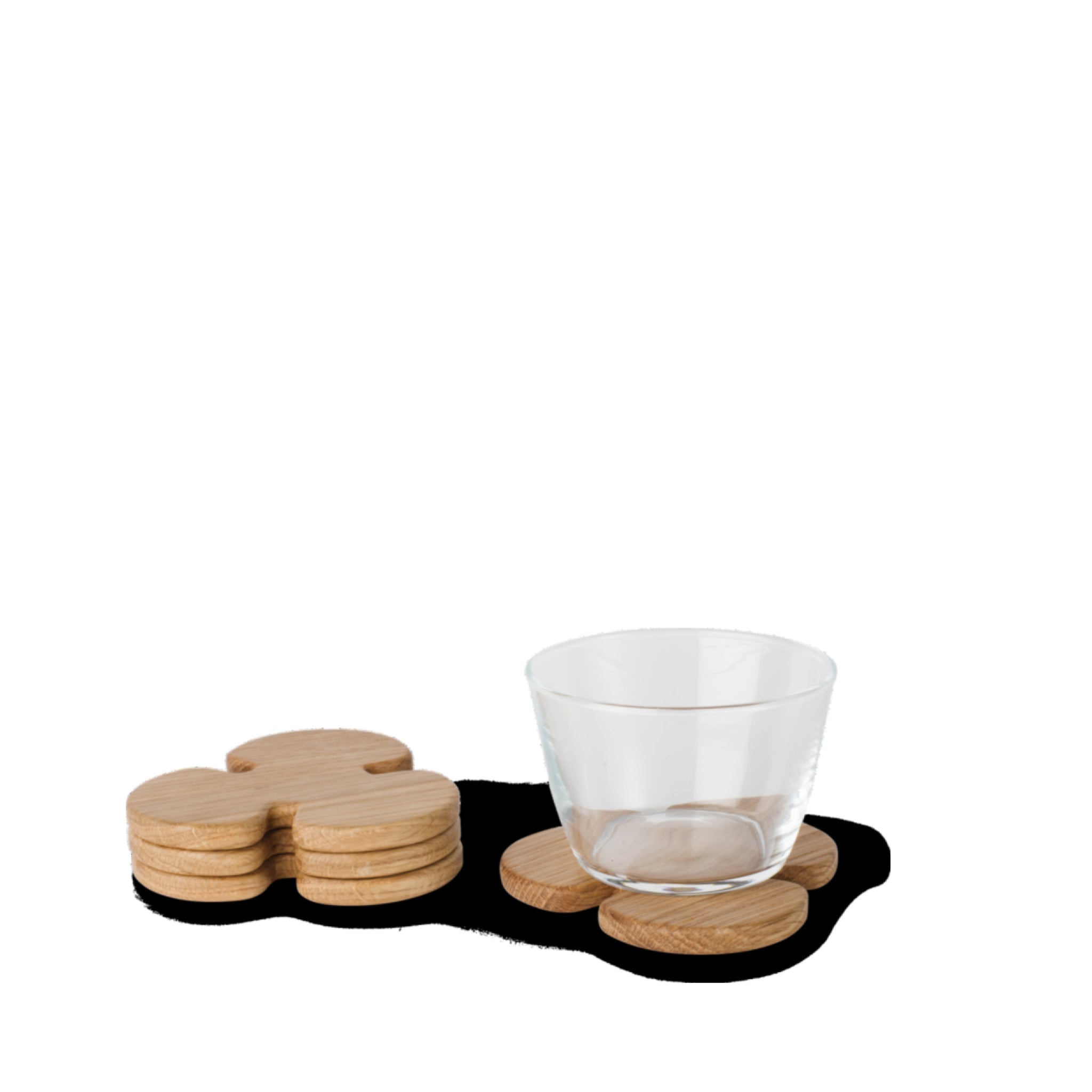 Spring Copenhagen Double Up Glass 2 Pcs., Clear/transparent