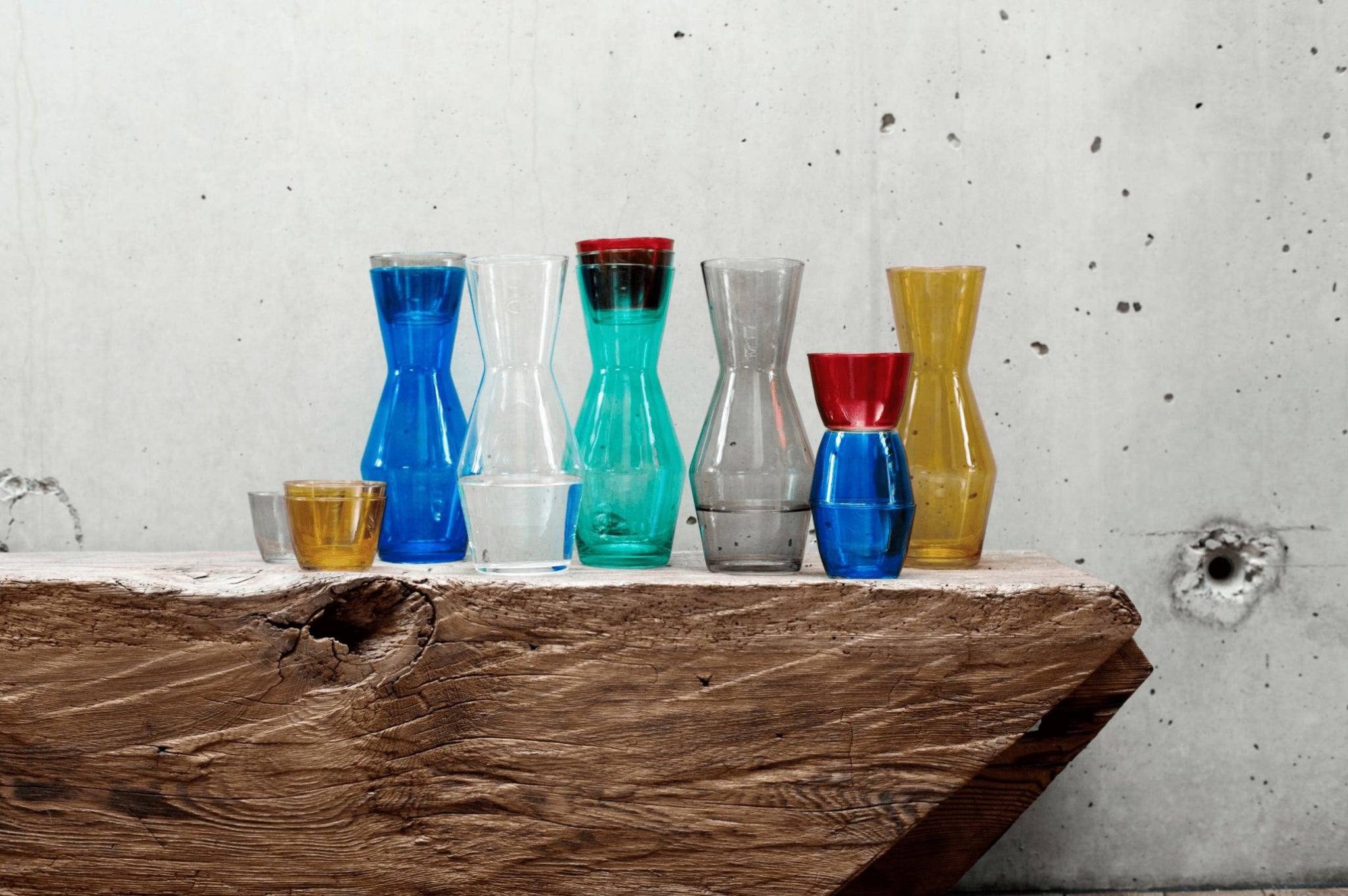 Spring Copenhagen Double Up Glass 2 Pcs., Clear/transparent