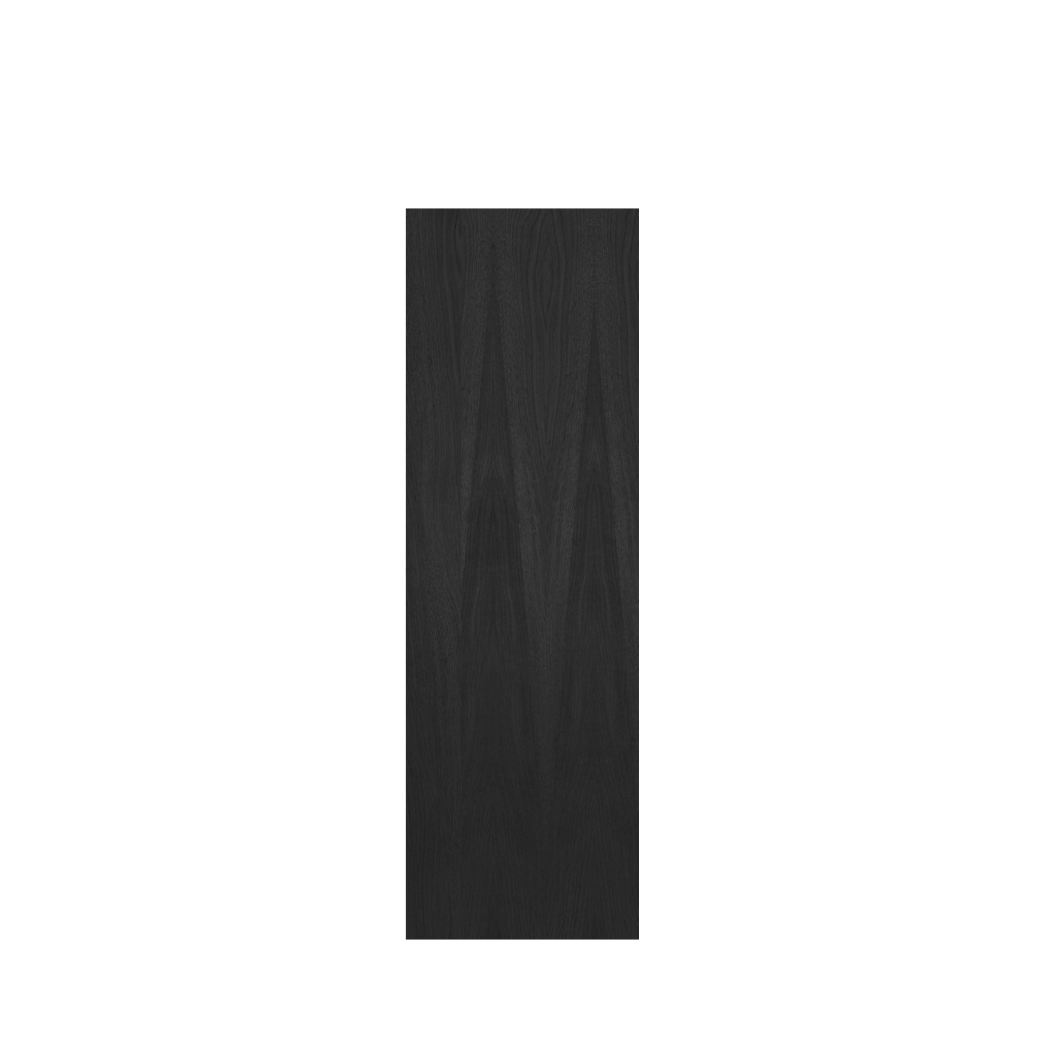 Moebe Black Wall Shelving Back Plate 85 cm - Stylish MDF Storage Solution